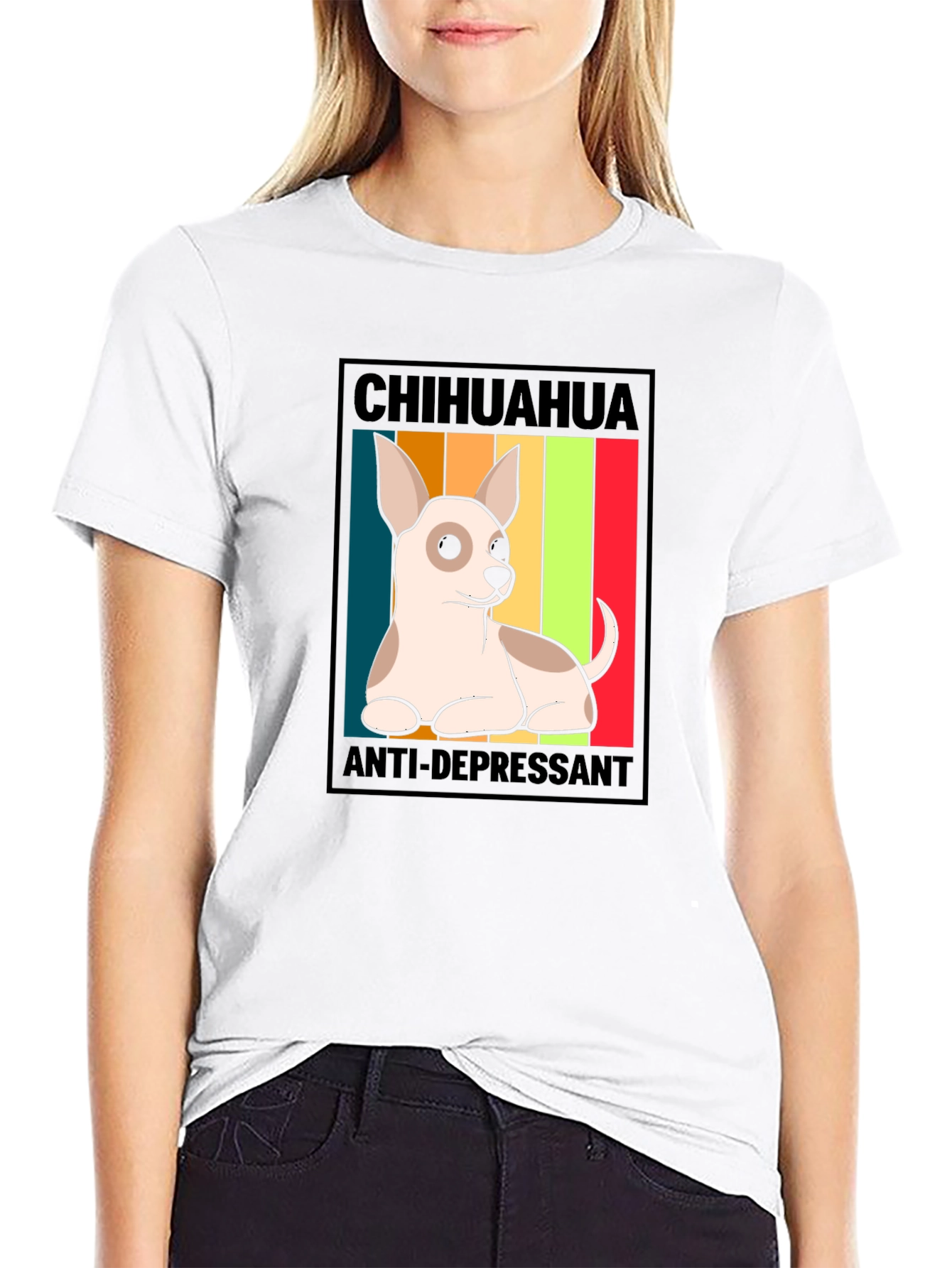 Chihuahua Anti-Depressant Graphic Tee