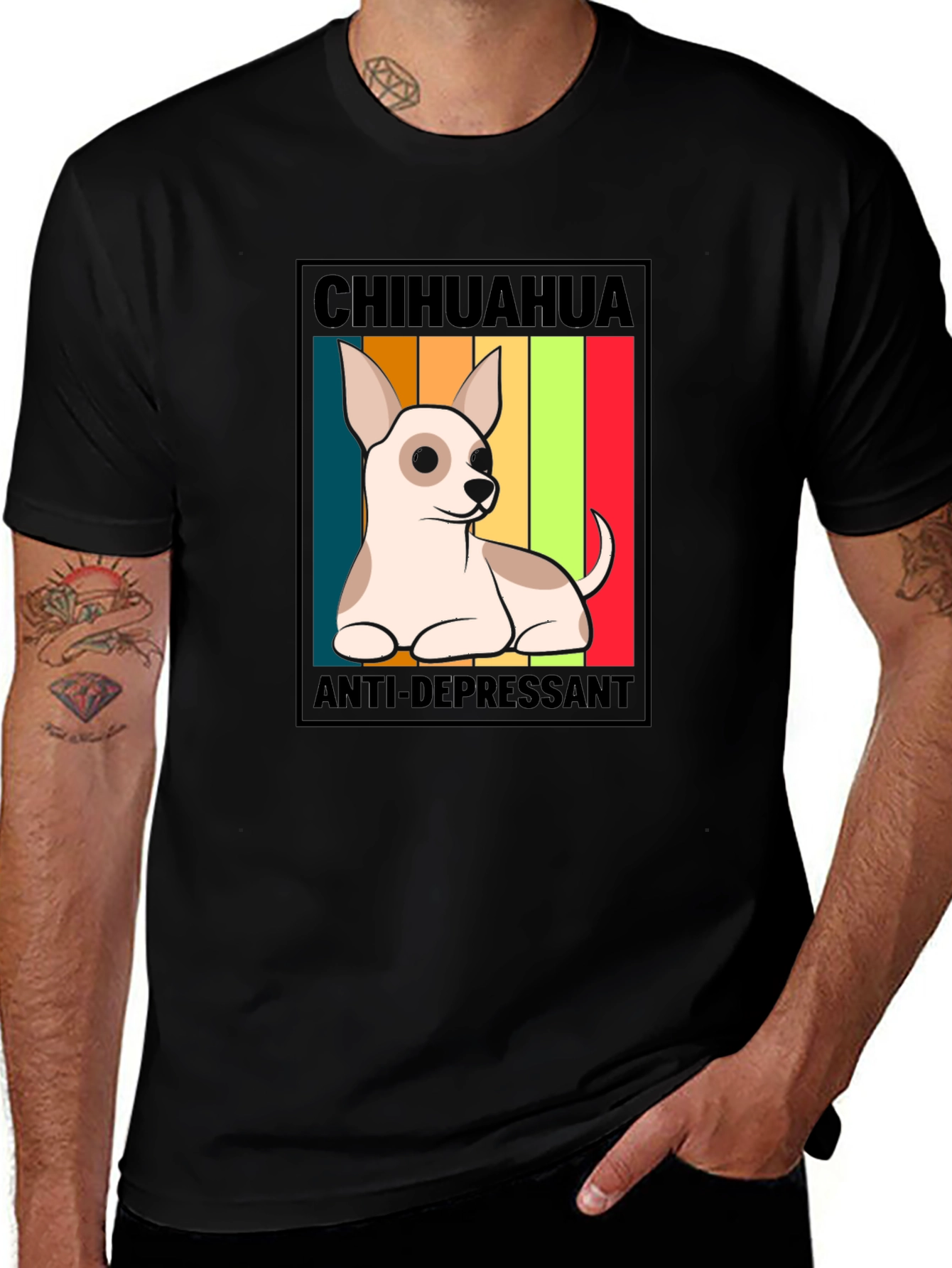 Chihuahua Anti-Depressant Graphic Tee