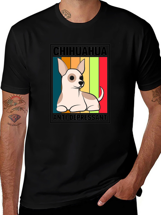 Chihuahua Anti-Depressant Graphic Tee
