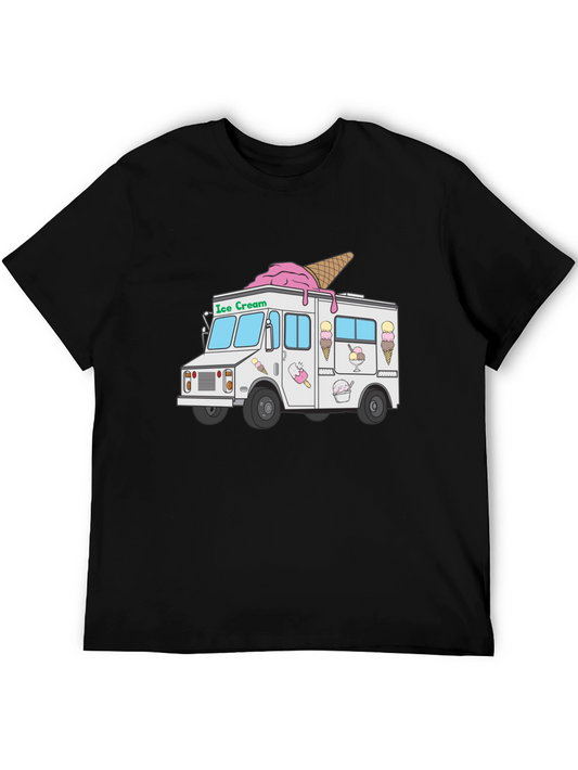 Ice Cream Truck Graphic T-Shirt