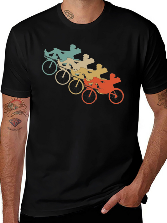 Retro Recumbent Bike T-Shirt