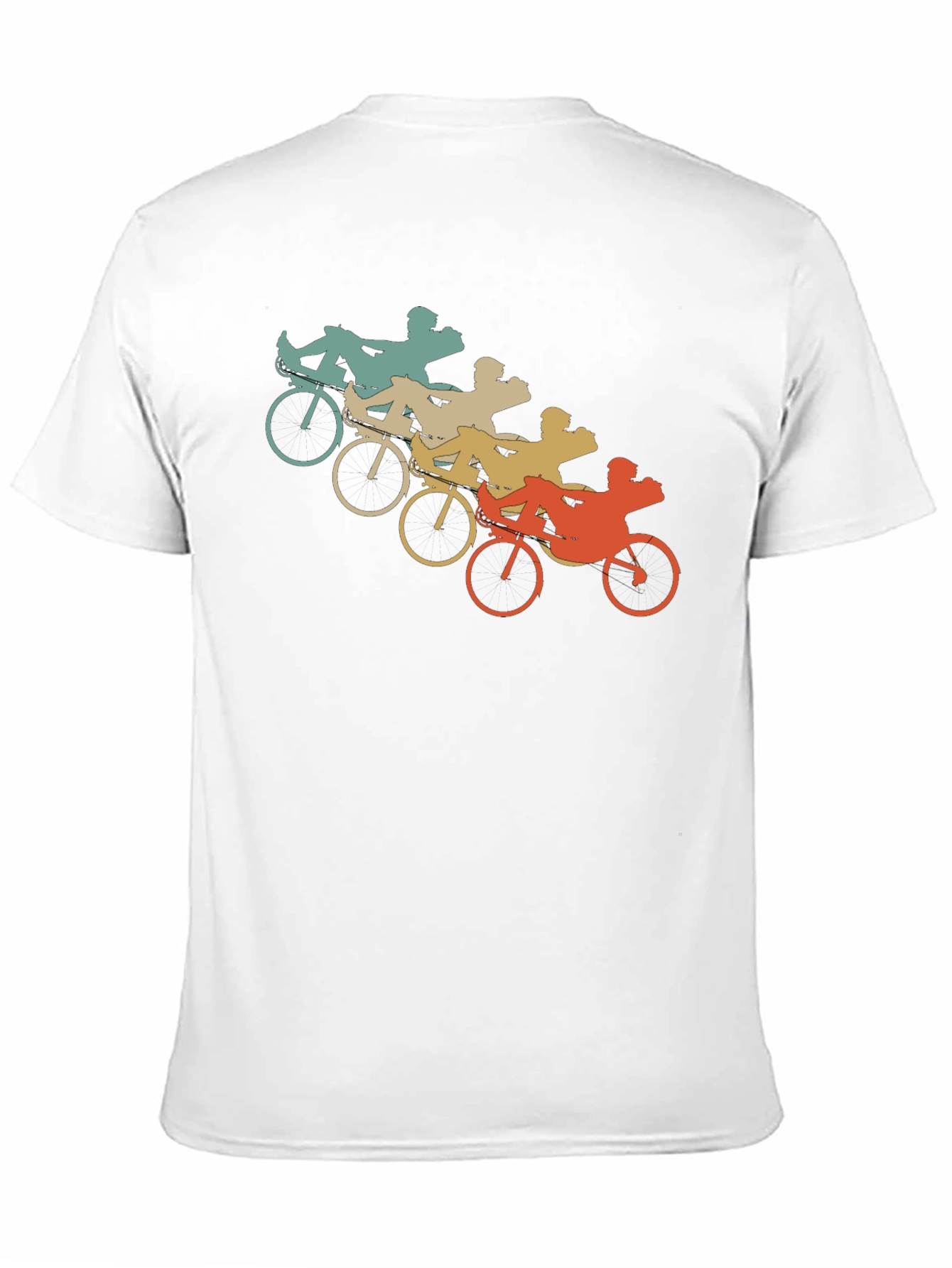 Retro Recumbent Bike T-Shirt