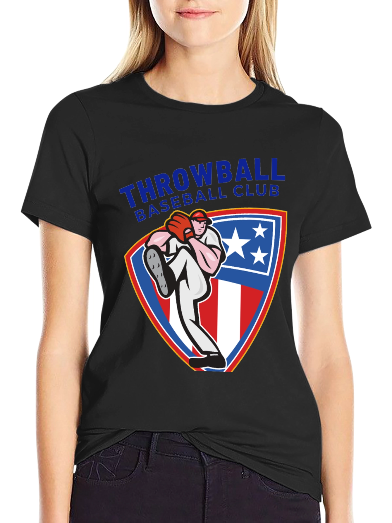 Throwball Baseball Club T-Shirt