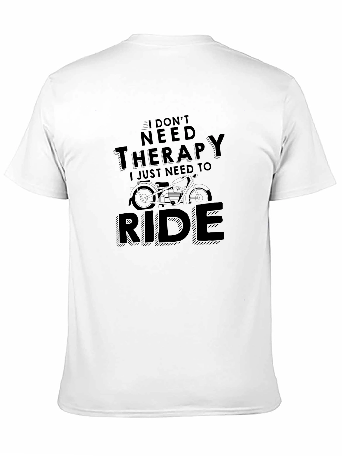 Therapy Ride T-Shirt - Biker Motivation