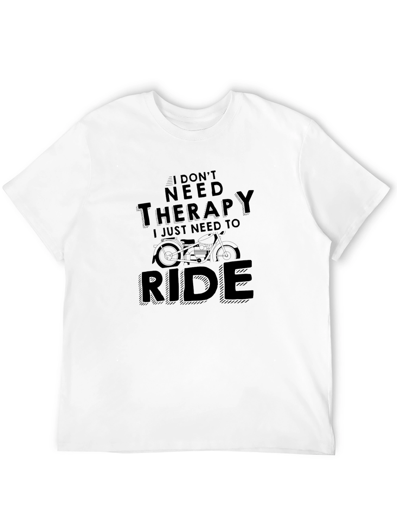 Therapy Ride T-Shirt - Biker Motivation