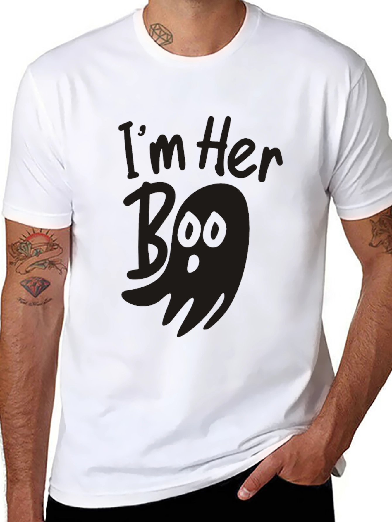 Im Her Boo Ghost Graphic T-Shirt