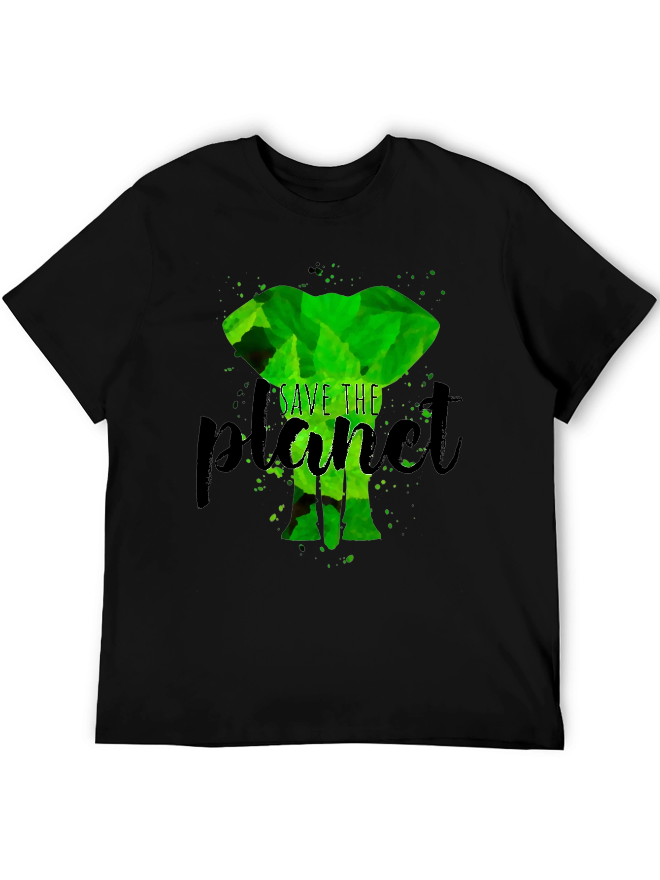 Eco-Friendly Save the Planet Elephant T-Shirt