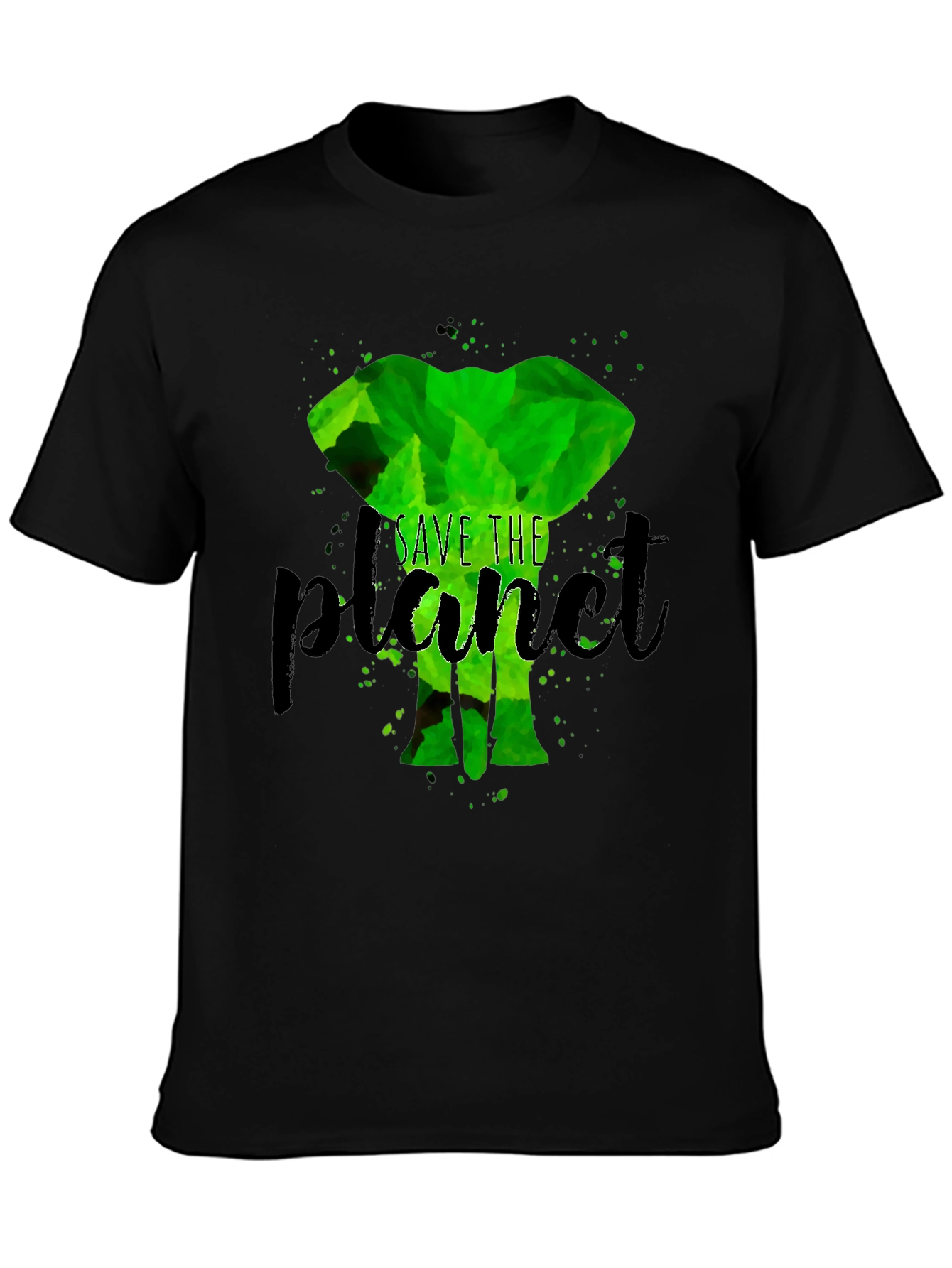 Eco-Friendly Save the Planet Elephant T-Shirt