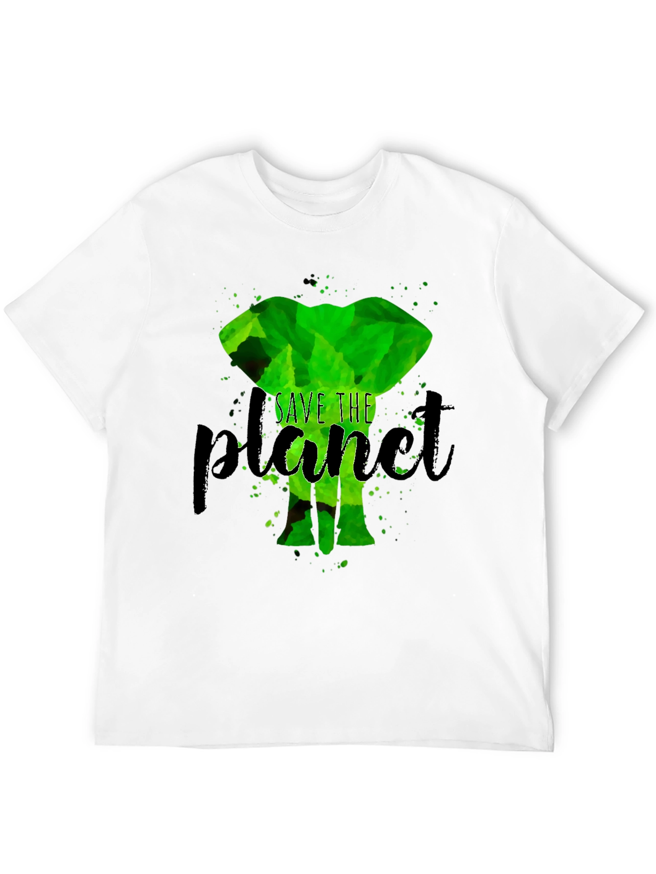 Eco-Friendly Save the Planet Elephant T-Shirt