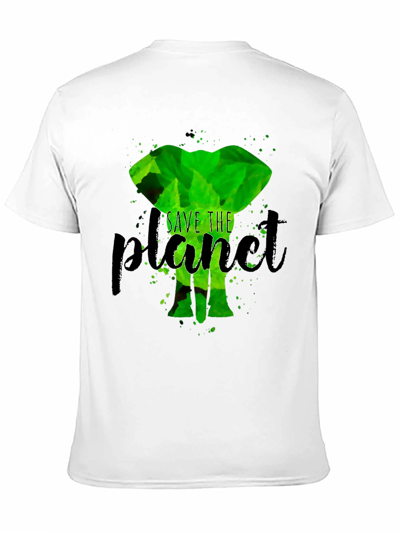 Eco-Friendly Save the Planet Elephant T-Shirt