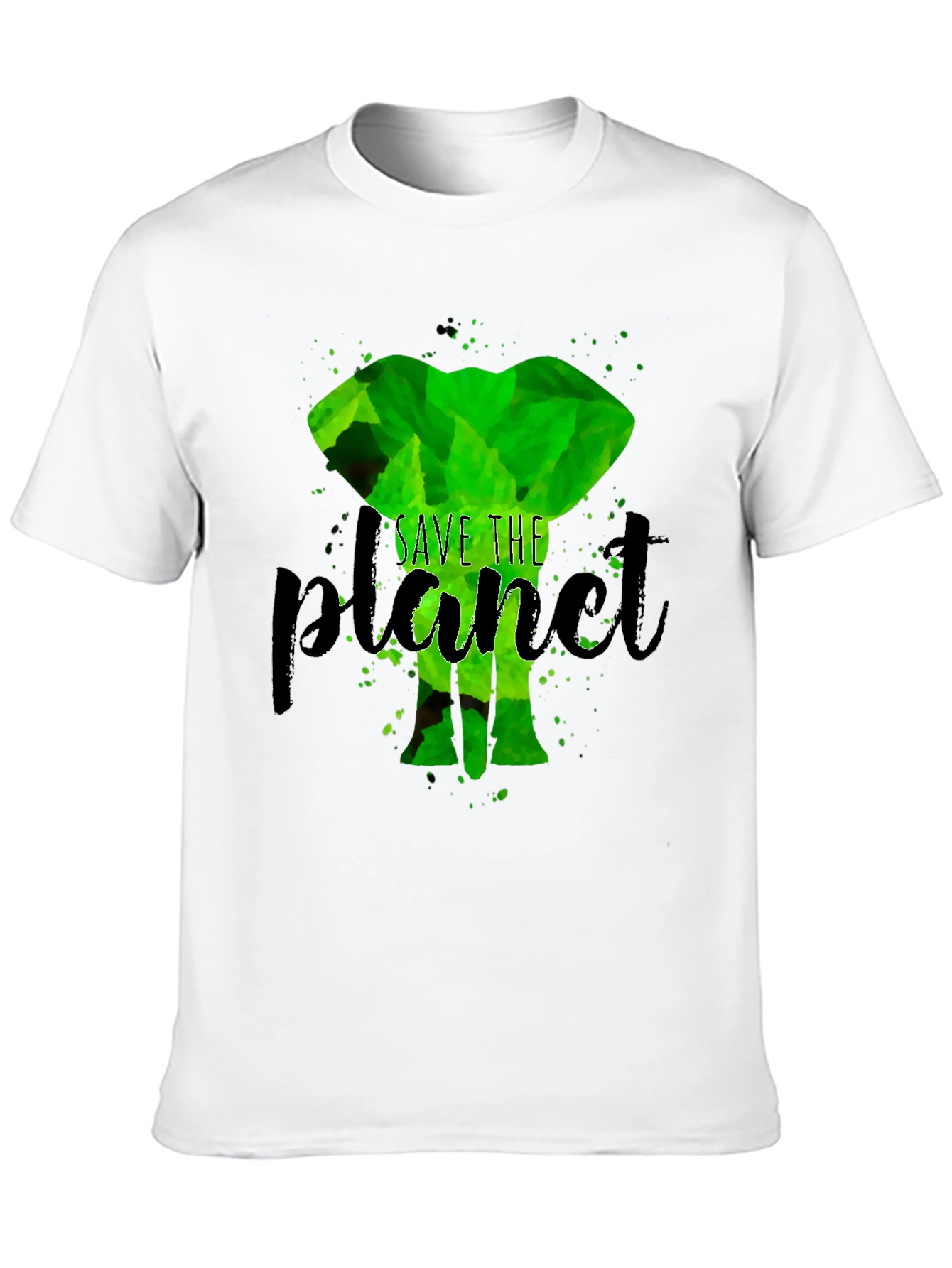 Eco-Friendly Save the Planet Elephant T-Shirt