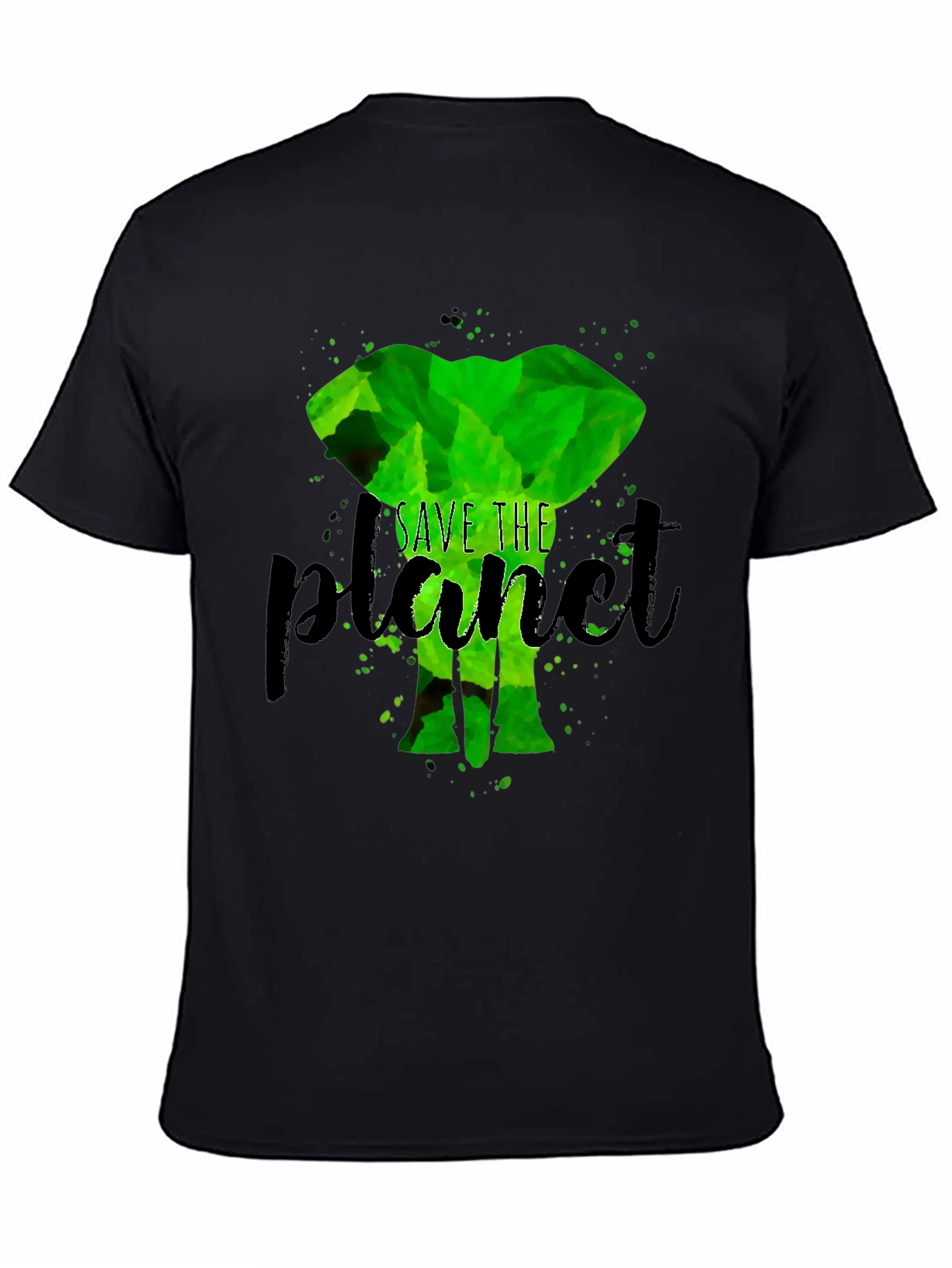 Eco-Friendly Save the Planet Elephant T-Shirt