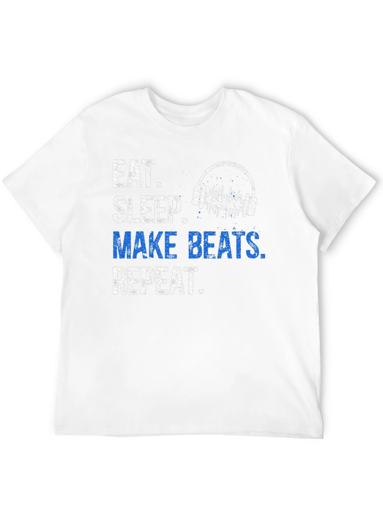 Eat Sleep Make Beats Repeat T-Shirt Music Lover Tee