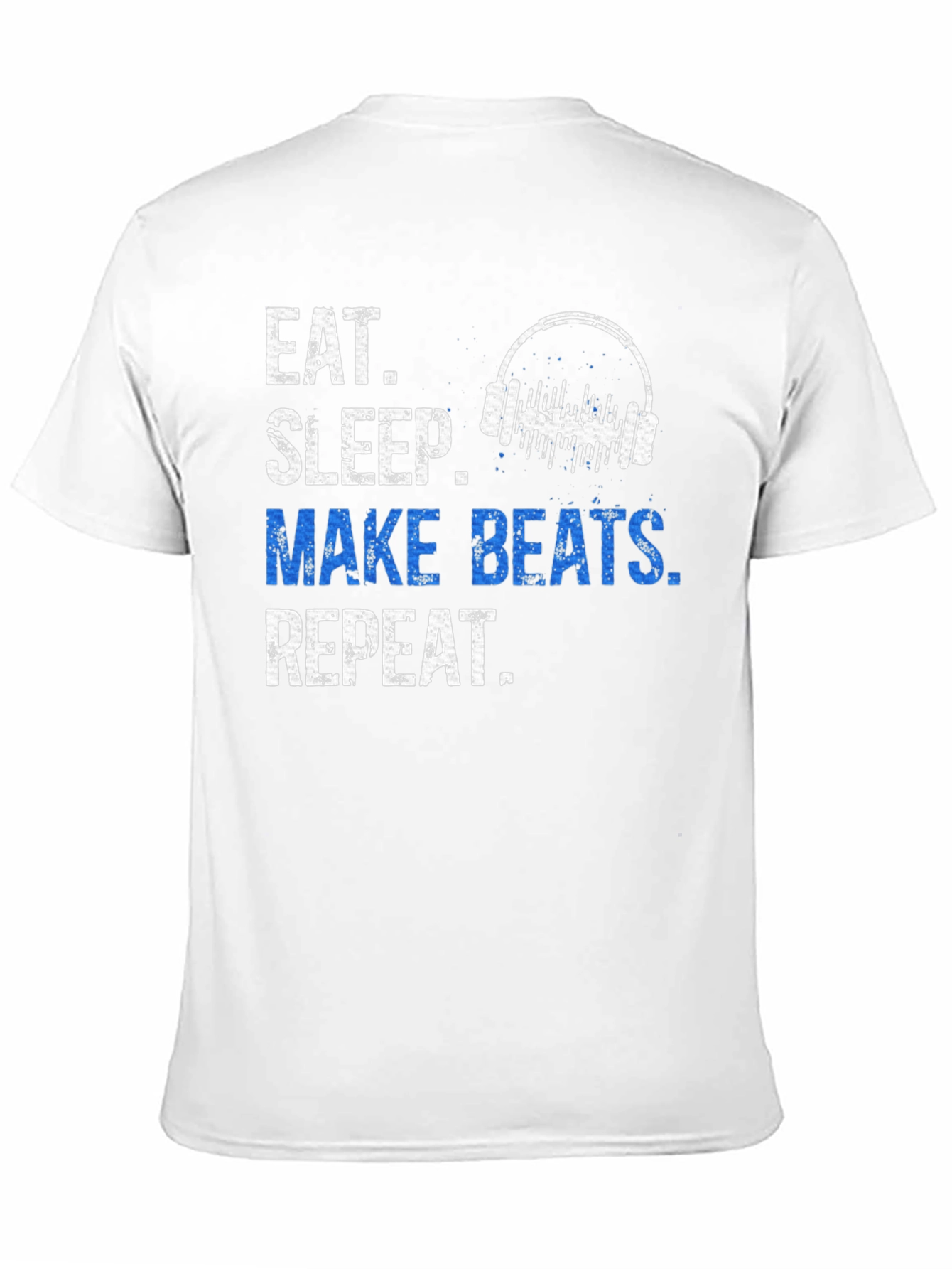 Eat Sleep Make Beats Repeat T-Shirt Music Lover Tee