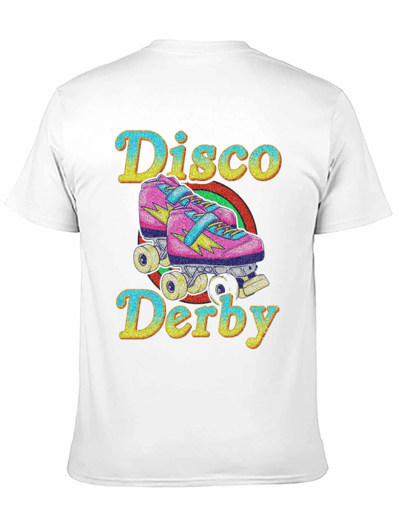 Disco Derby Roller Skate Graphic T-Shirt