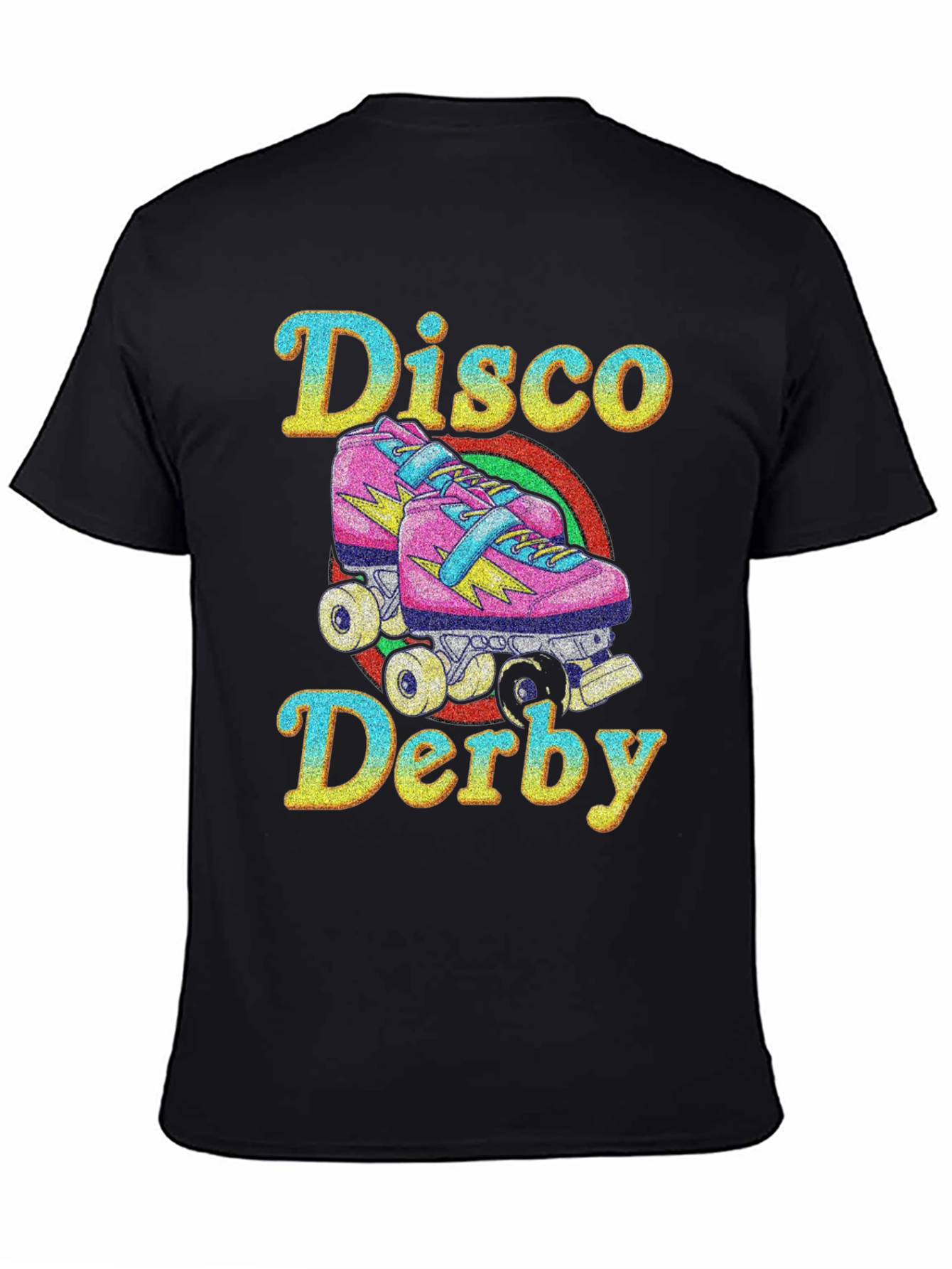 Disco Derby Roller Skate Graphic T-Shirt