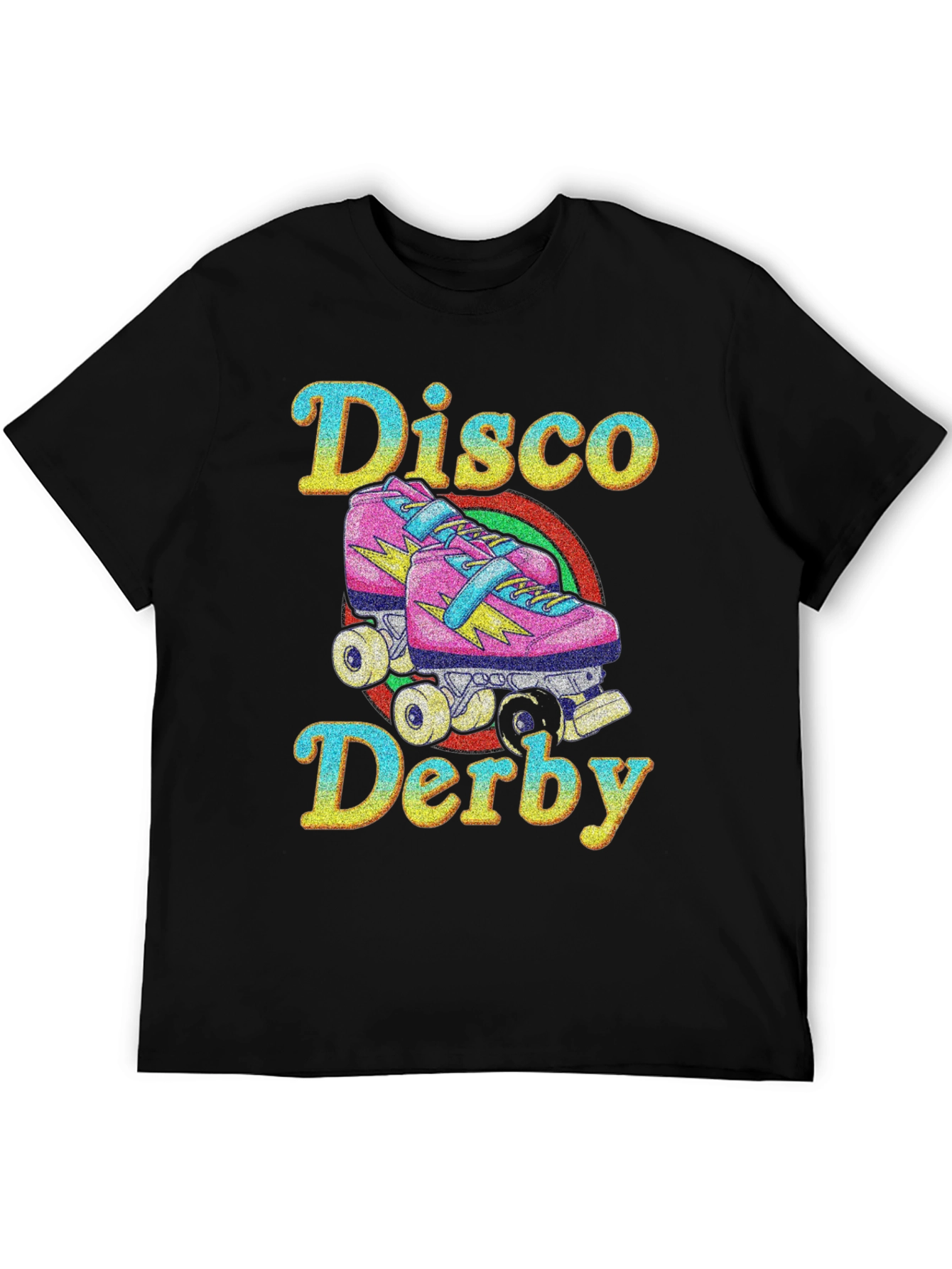 Disco Derby Roller Skate Graphic T-Shirt