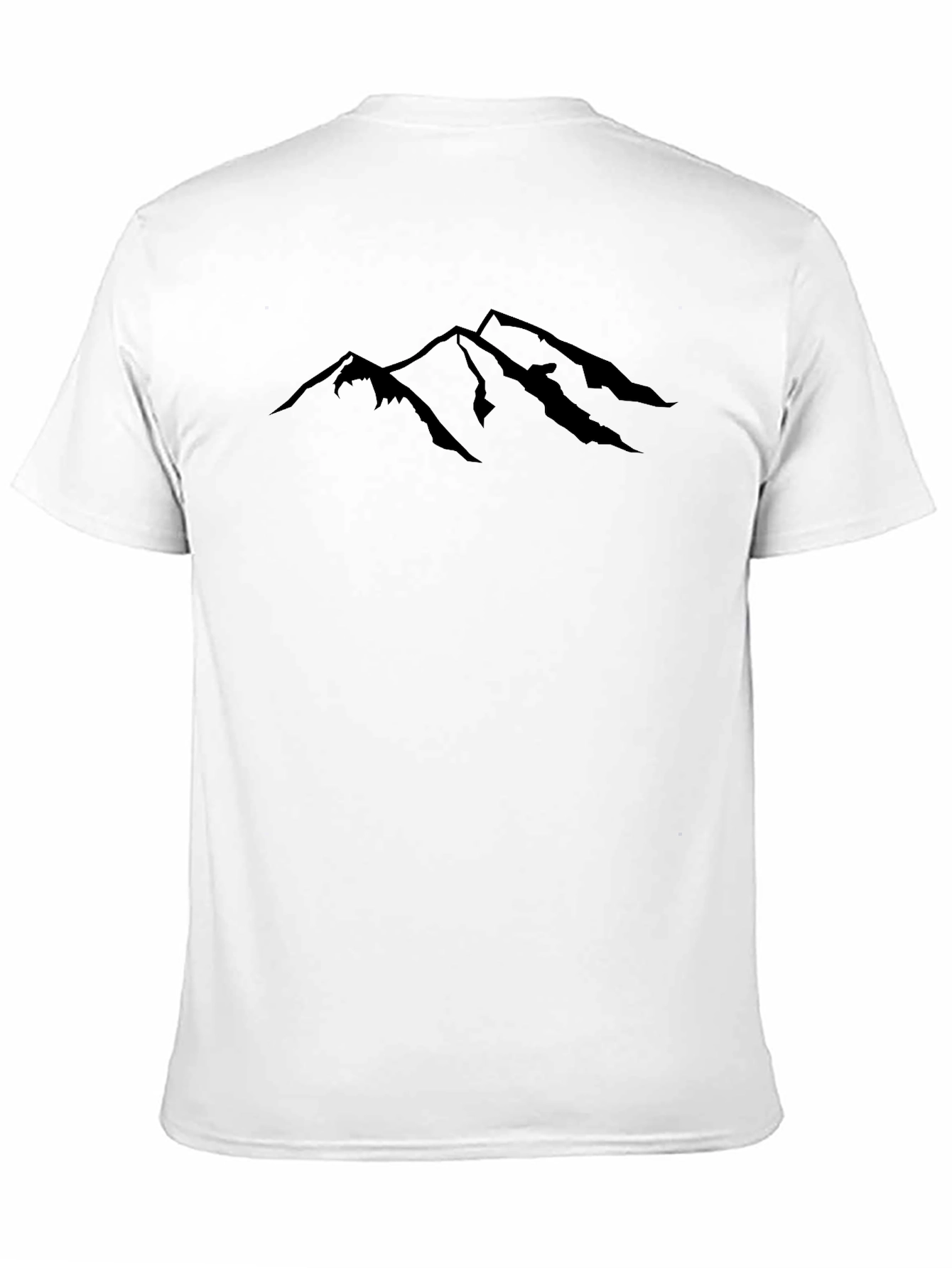 Mountain Peak Black Graphic Tee