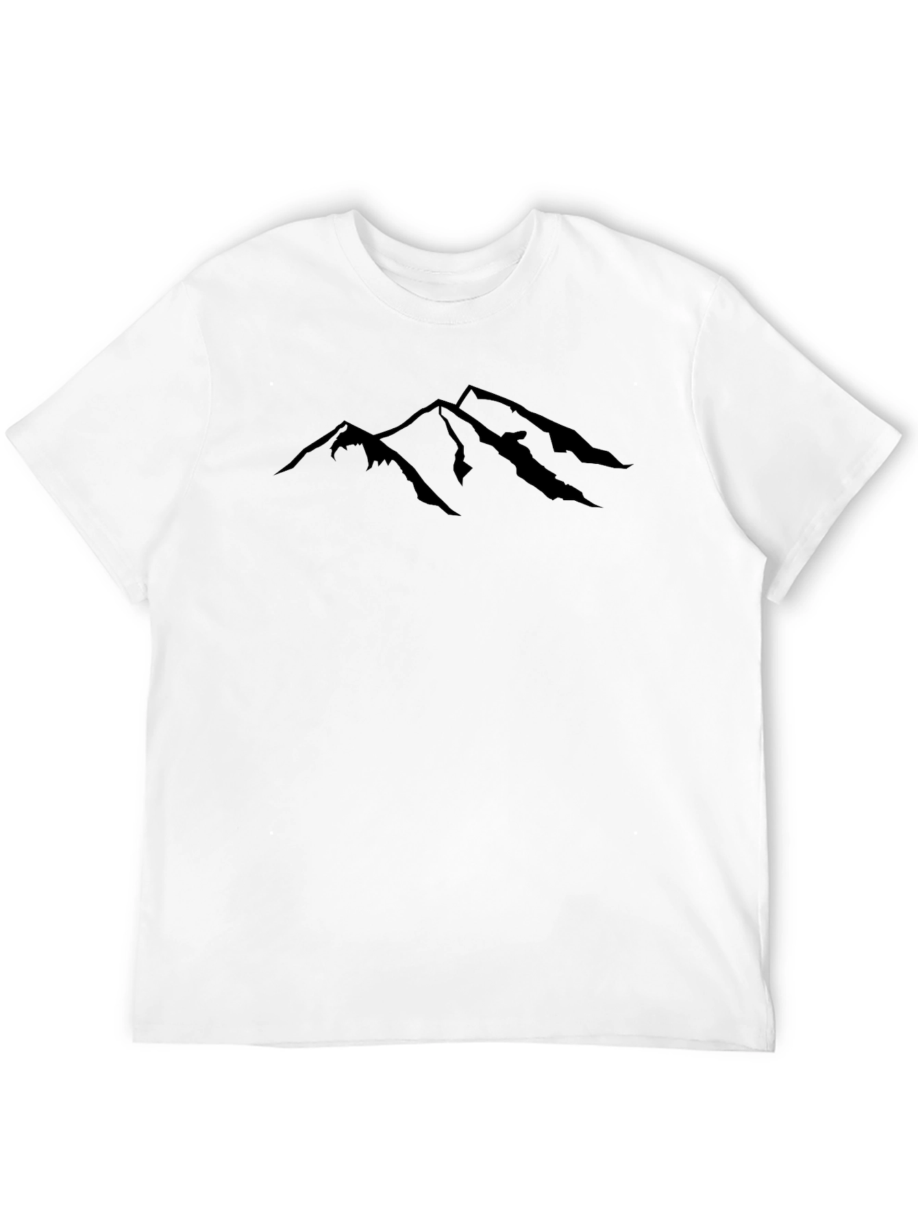 Mountain Peak Black Graphic Tee