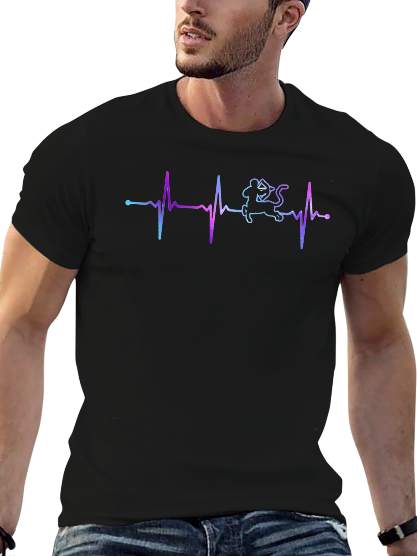 Sagittarius Heartbeat T-Shirt - Zodiac Sign Tee