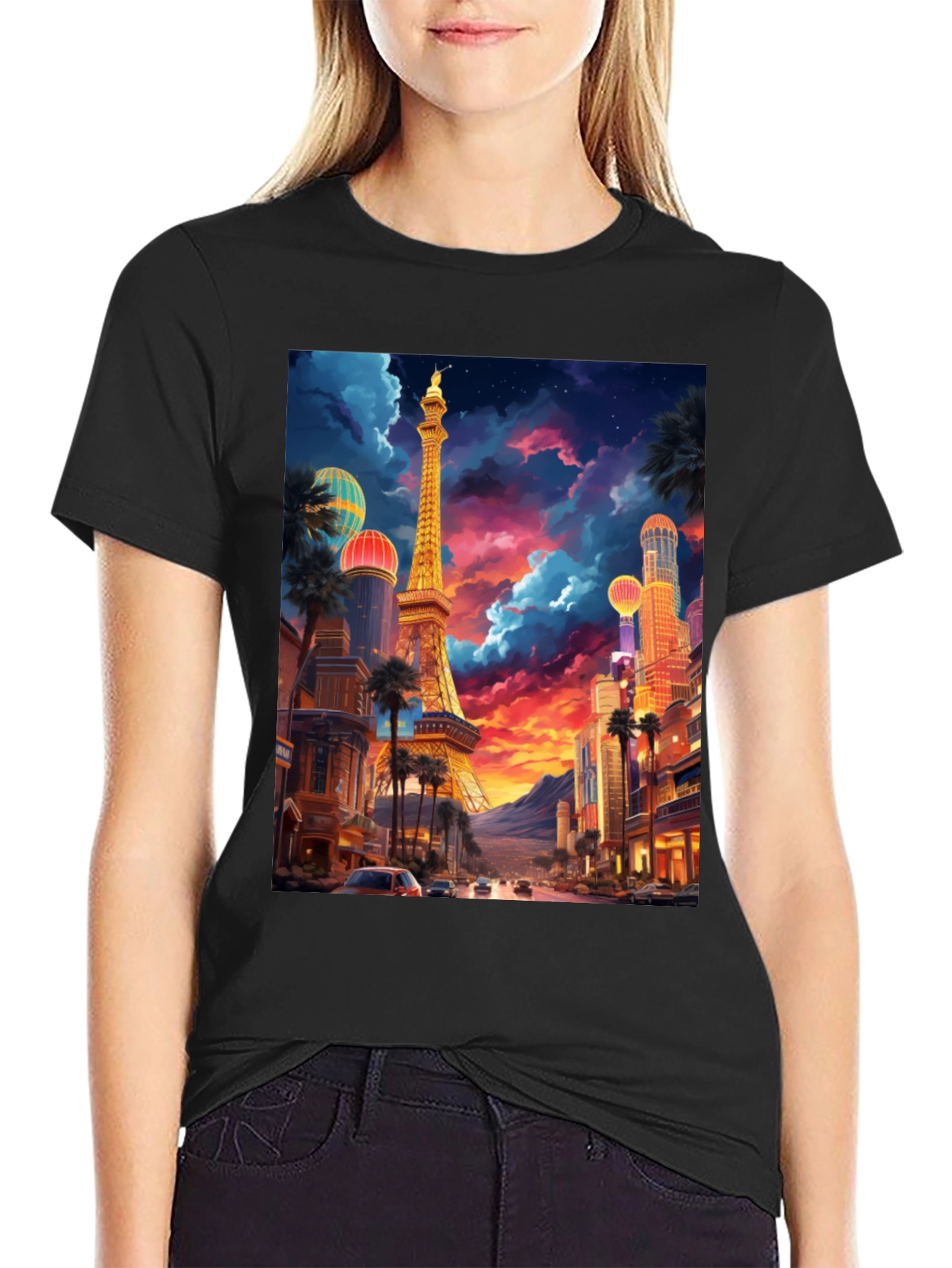 Las Vegas Eiffel Tower T-Shirt