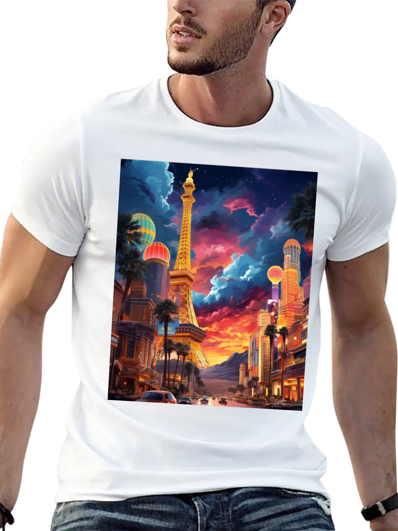 Las Vegas Eiffel Tower T-Shirt