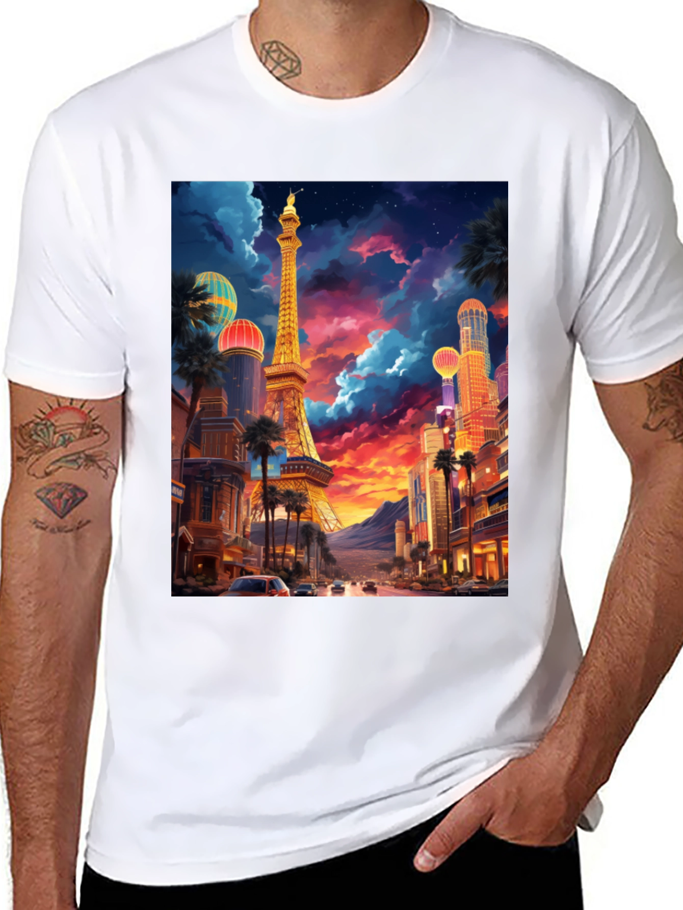 Las Vegas Eiffel Tower T-Shirt
