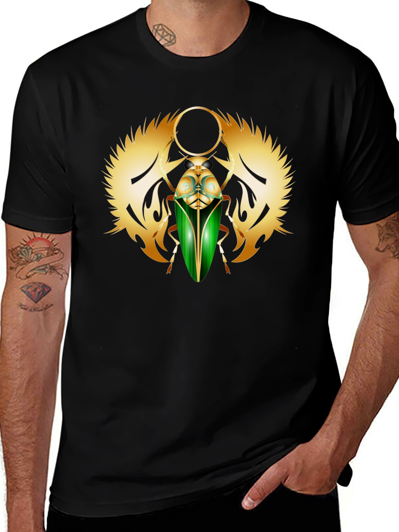 Scarab Beetle Graphic Tee