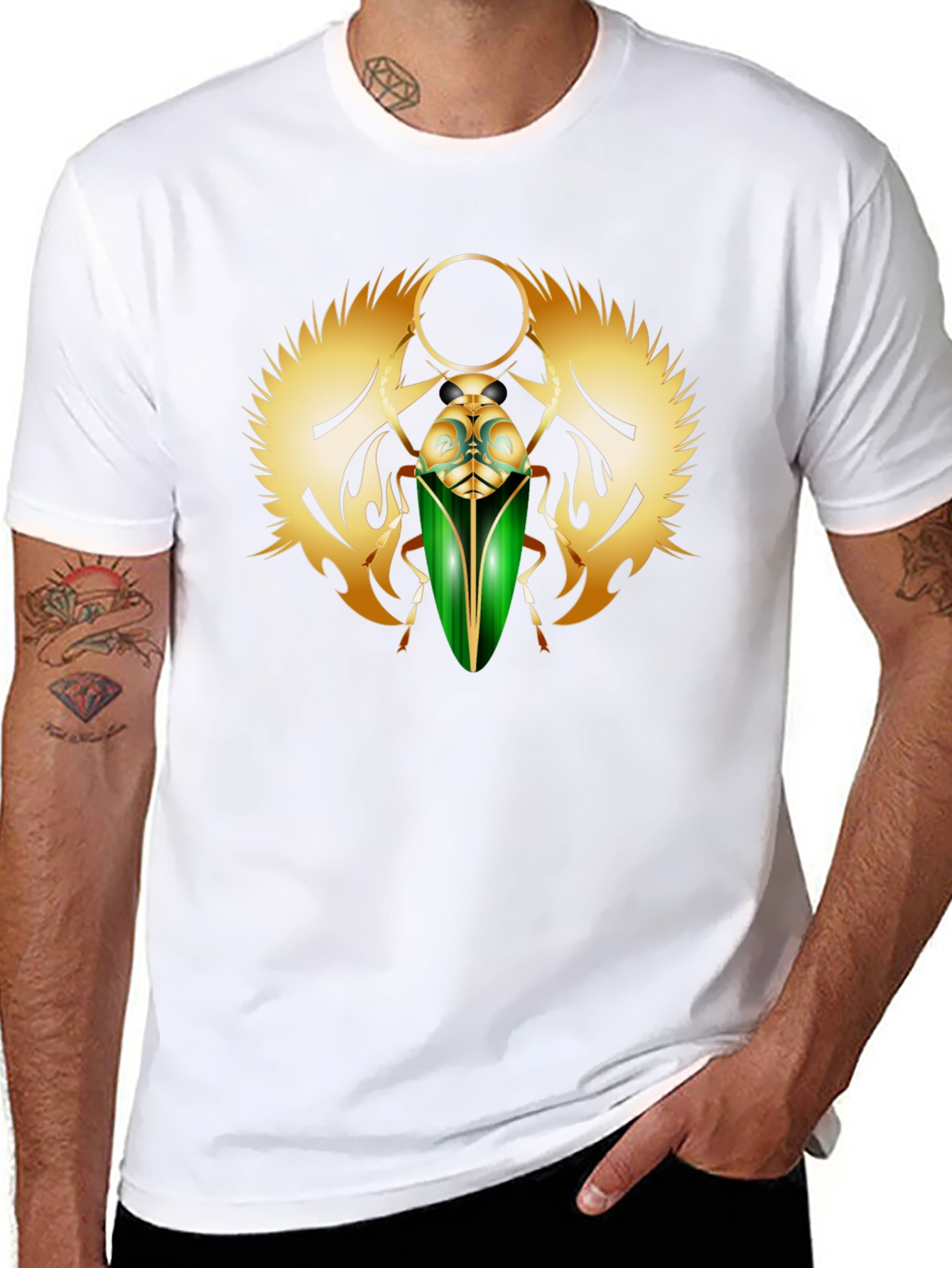 Scarab Beetle Graphic Tee