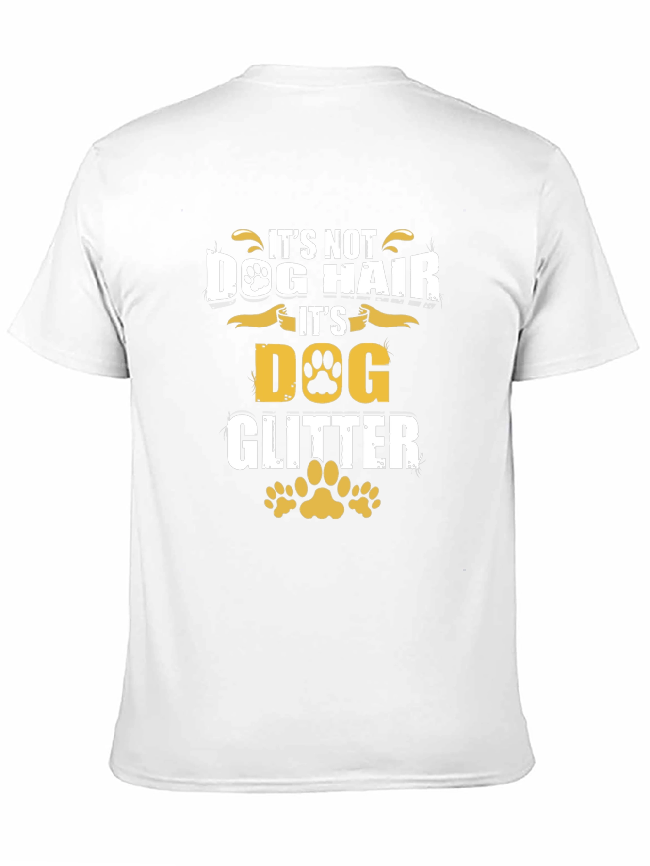 Dog Glitter Graphic T-Shirt