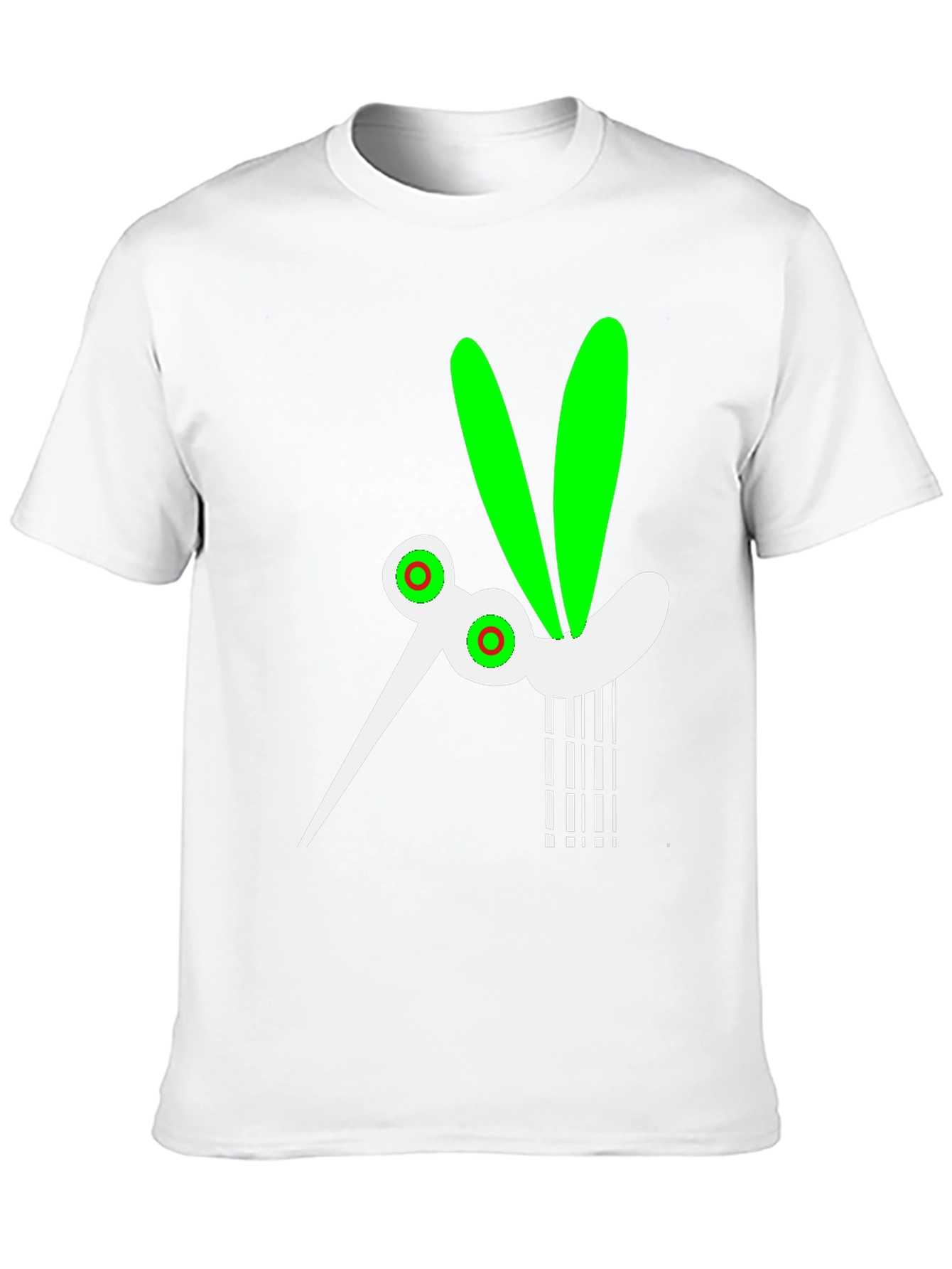 Funky Mosquito Graphic Tee - Black