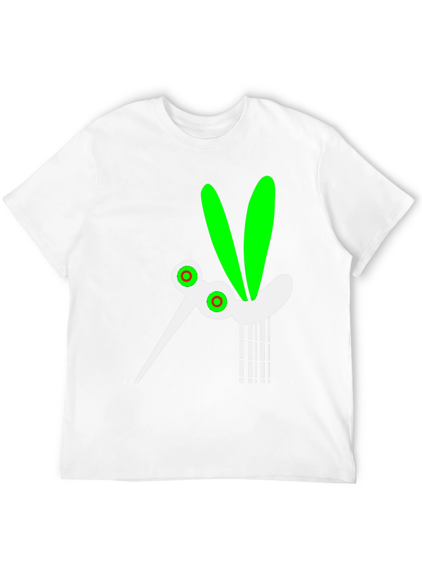 Funky Mosquito Graphic Tee - Black