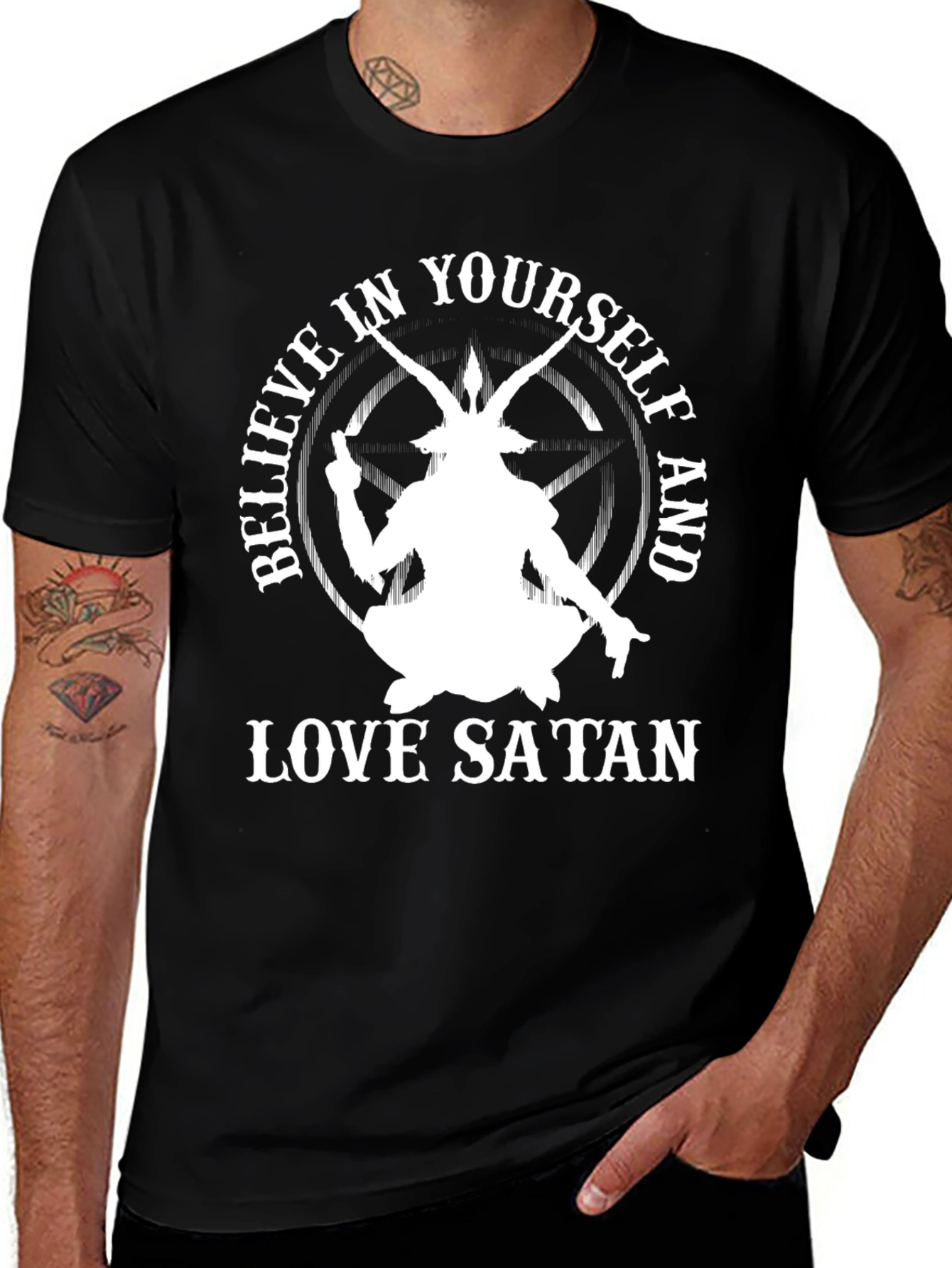 Believe in Yourself Satan Tee