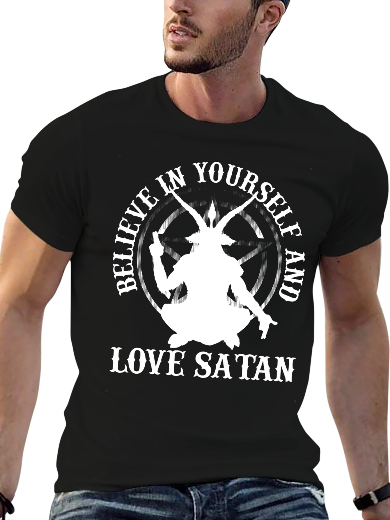 Believe in Yourself Satan Tee