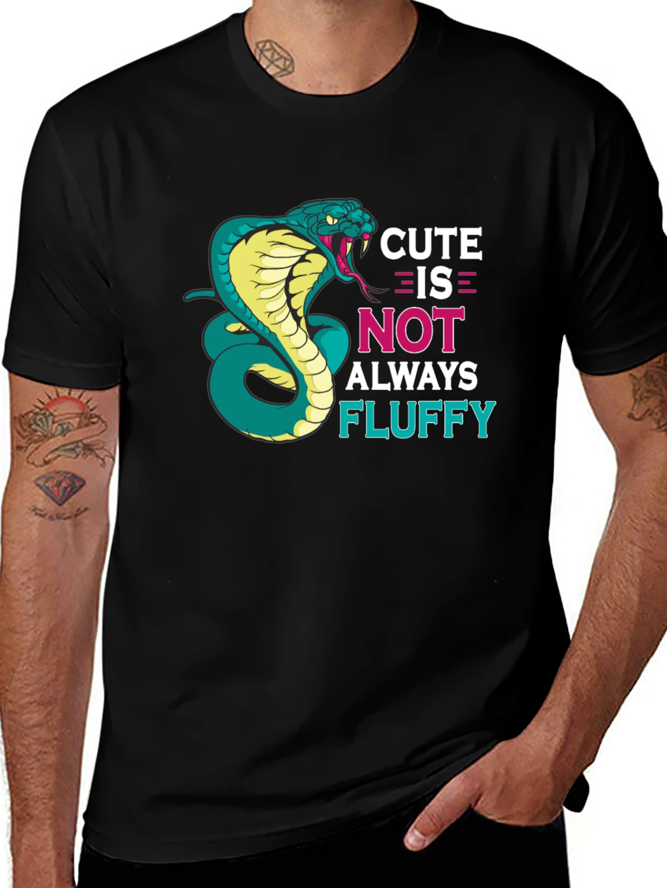Cute Cobra Snake T-Shirt - Funny Graphic Tee
