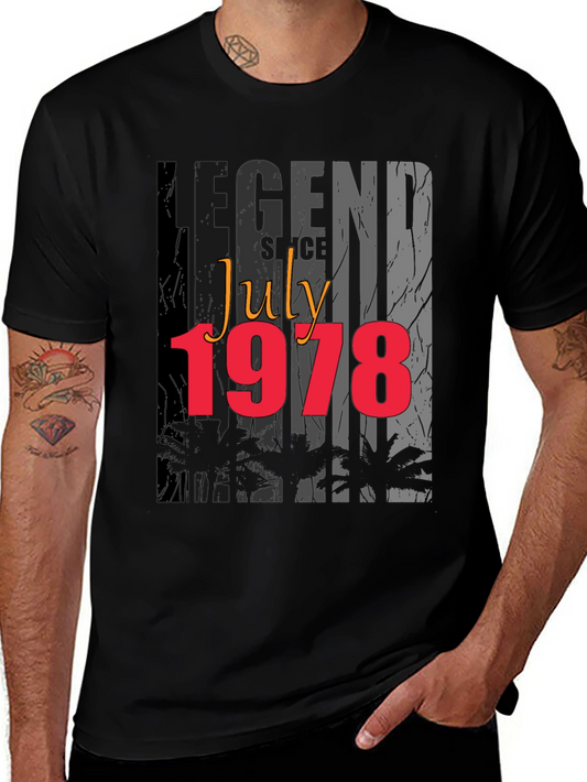 Legend Since July 1978 Graphic T-Shirt