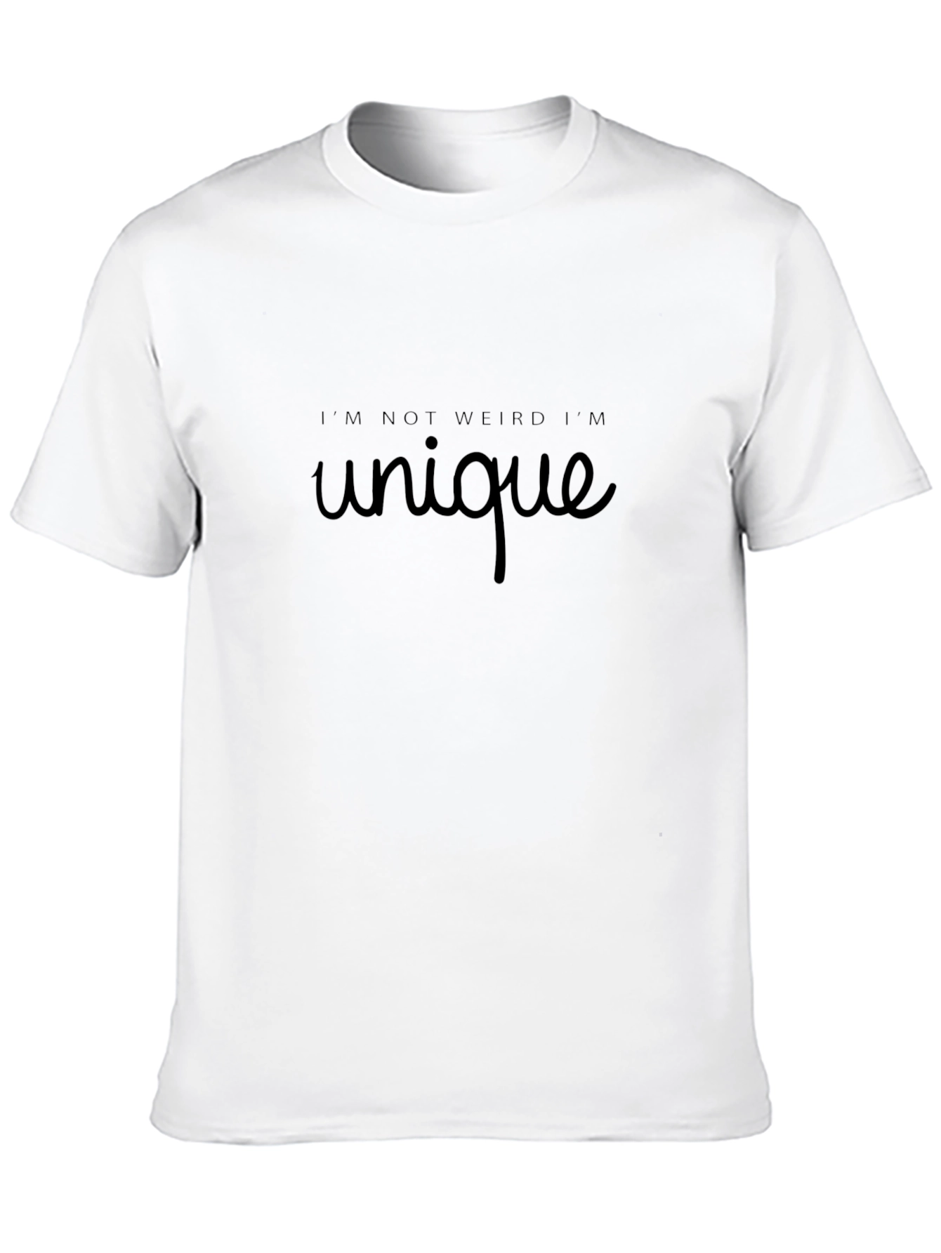 Unique Statement T-Shirt - Soft Cotton Blend