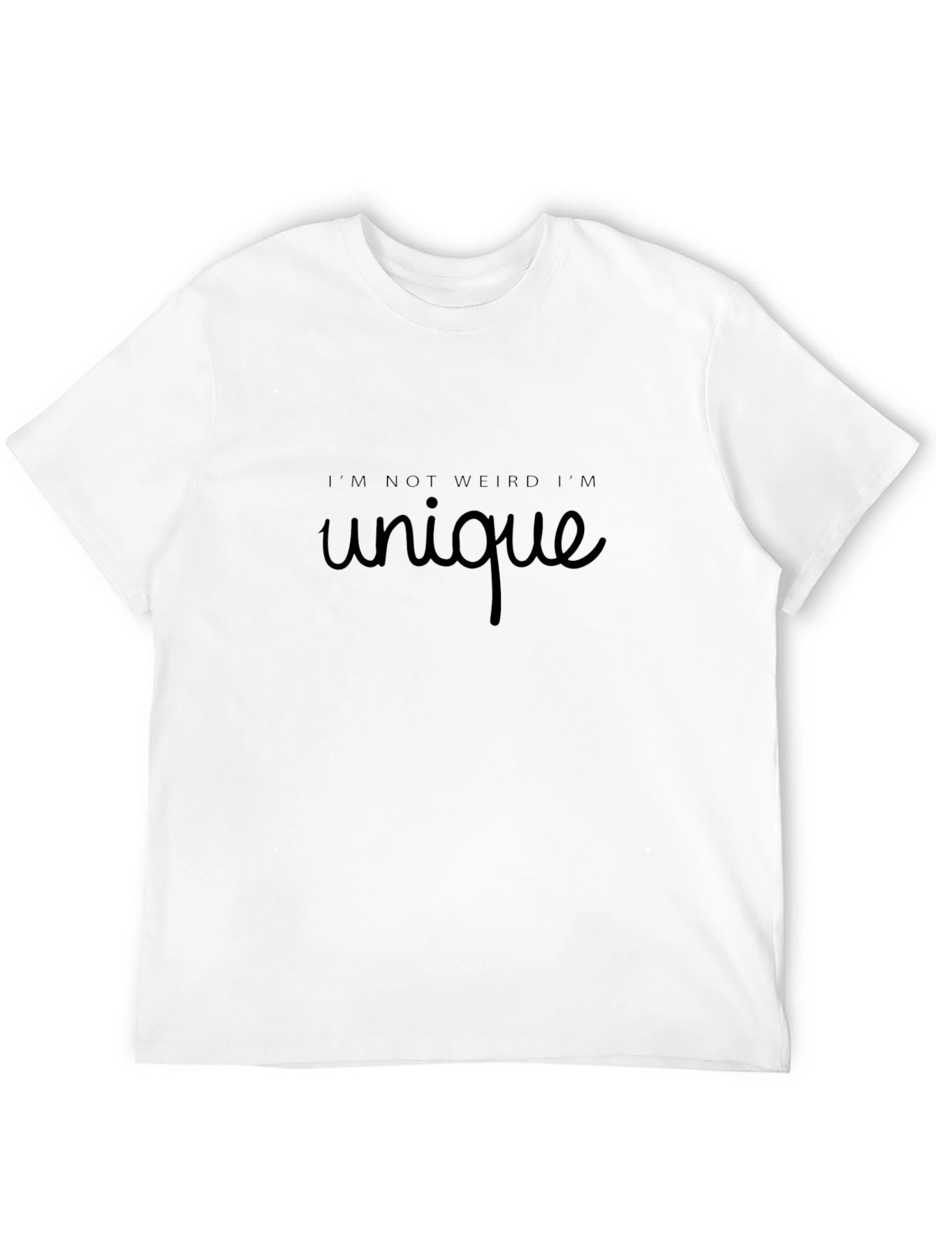 Unique Statement T-Shirt - Soft Cotton Blend