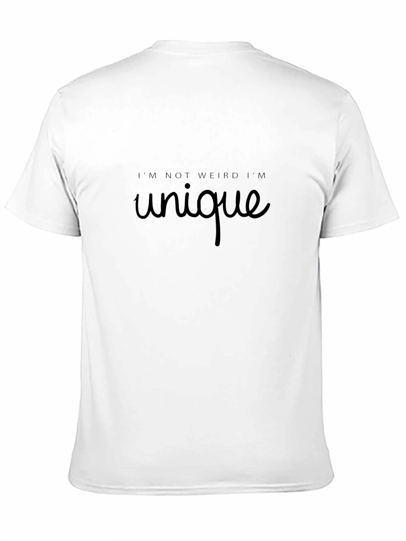 Unique Statement T-Shirt - Soft Cotton Blend
