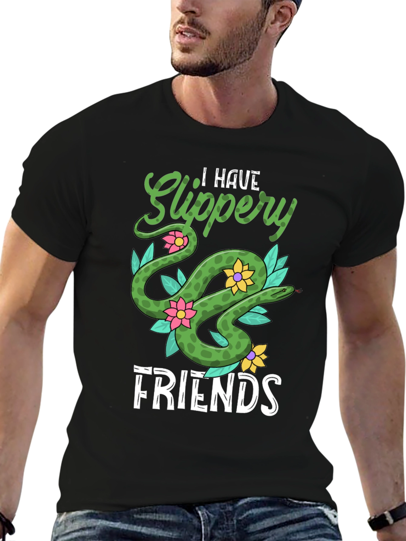 I Have Slippery Friends Graphic Tee