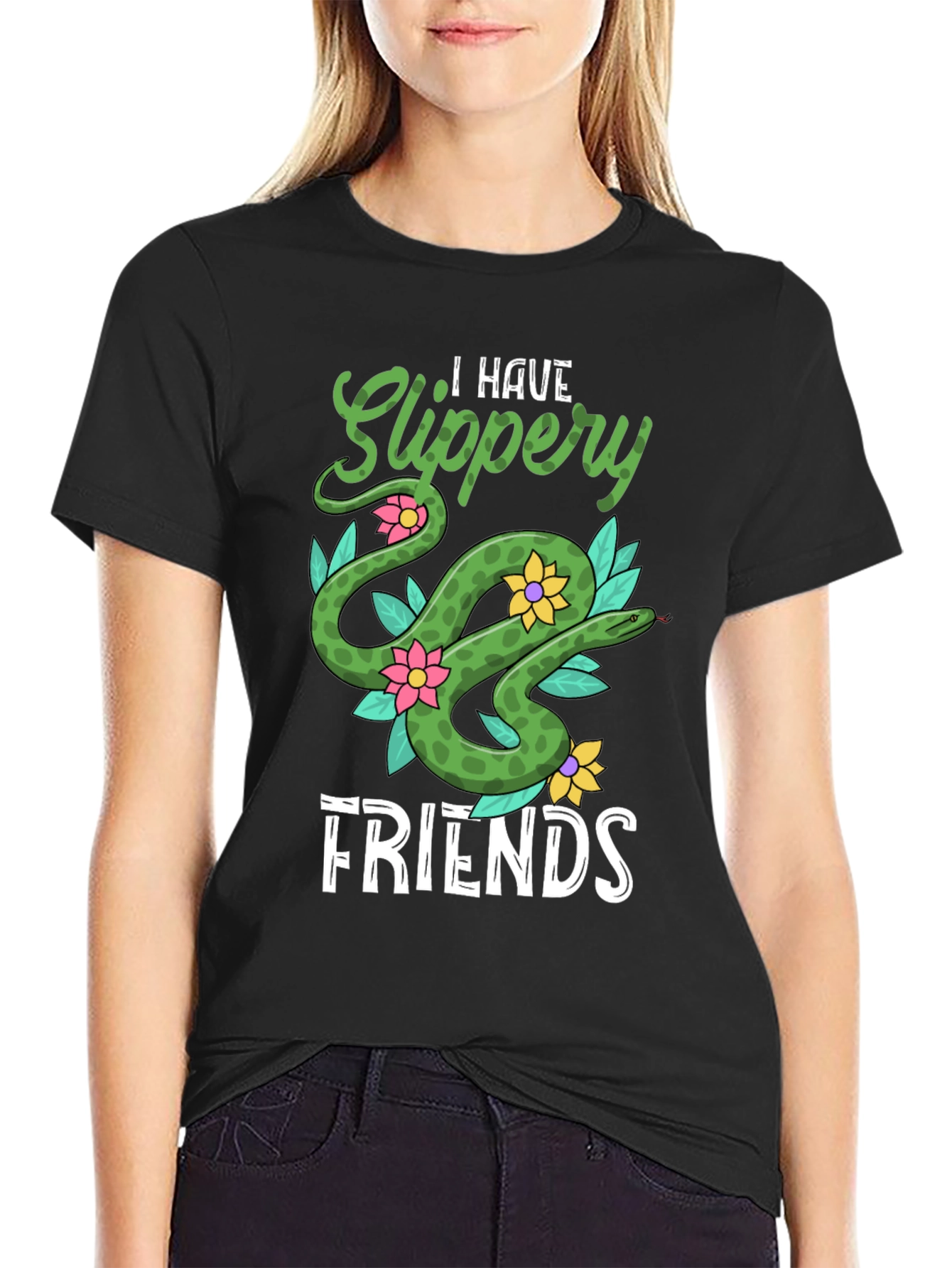 I Have Slippery Friends Graphic Tee