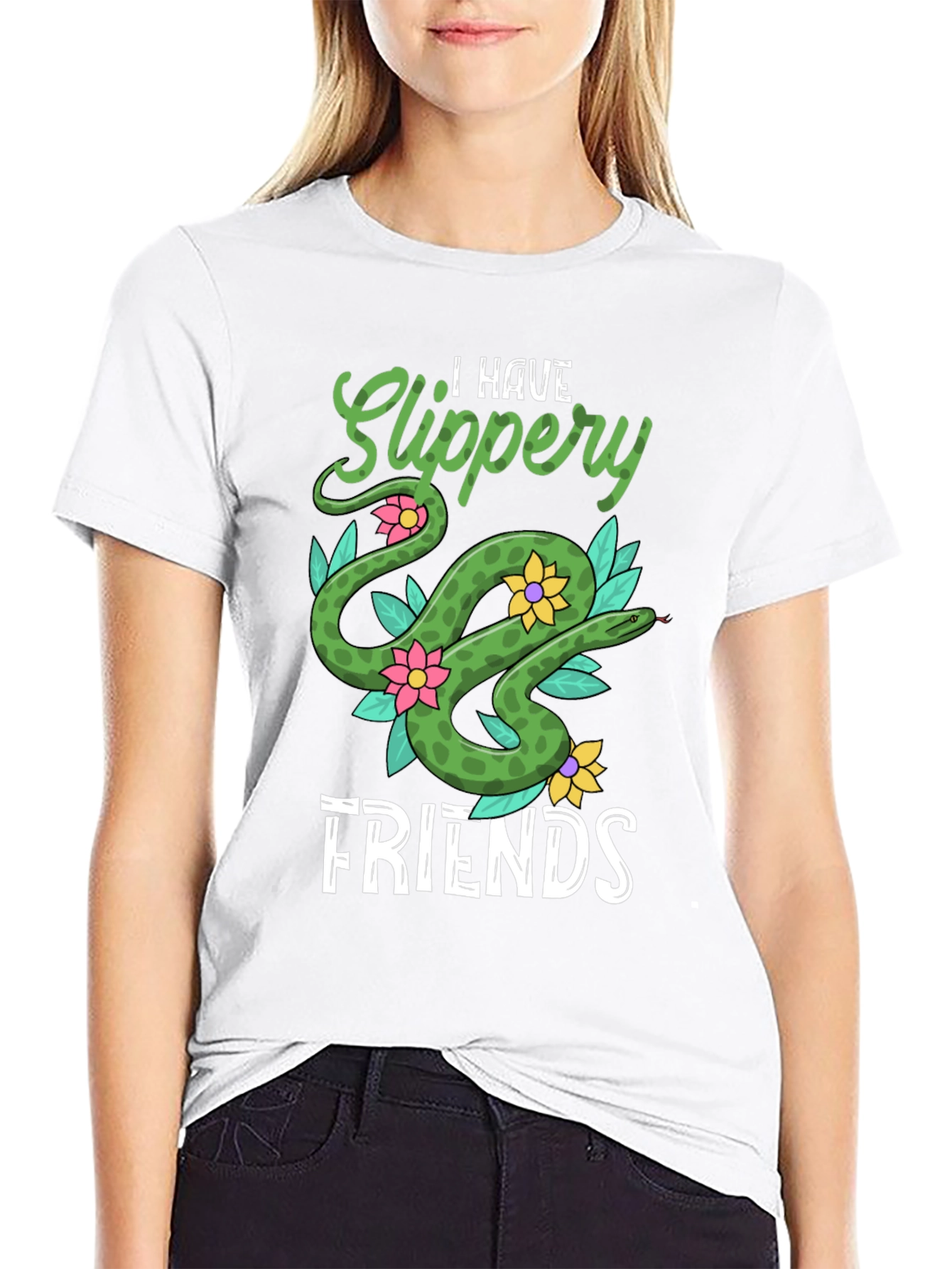 I Have Slippery Friends Graphic Tee