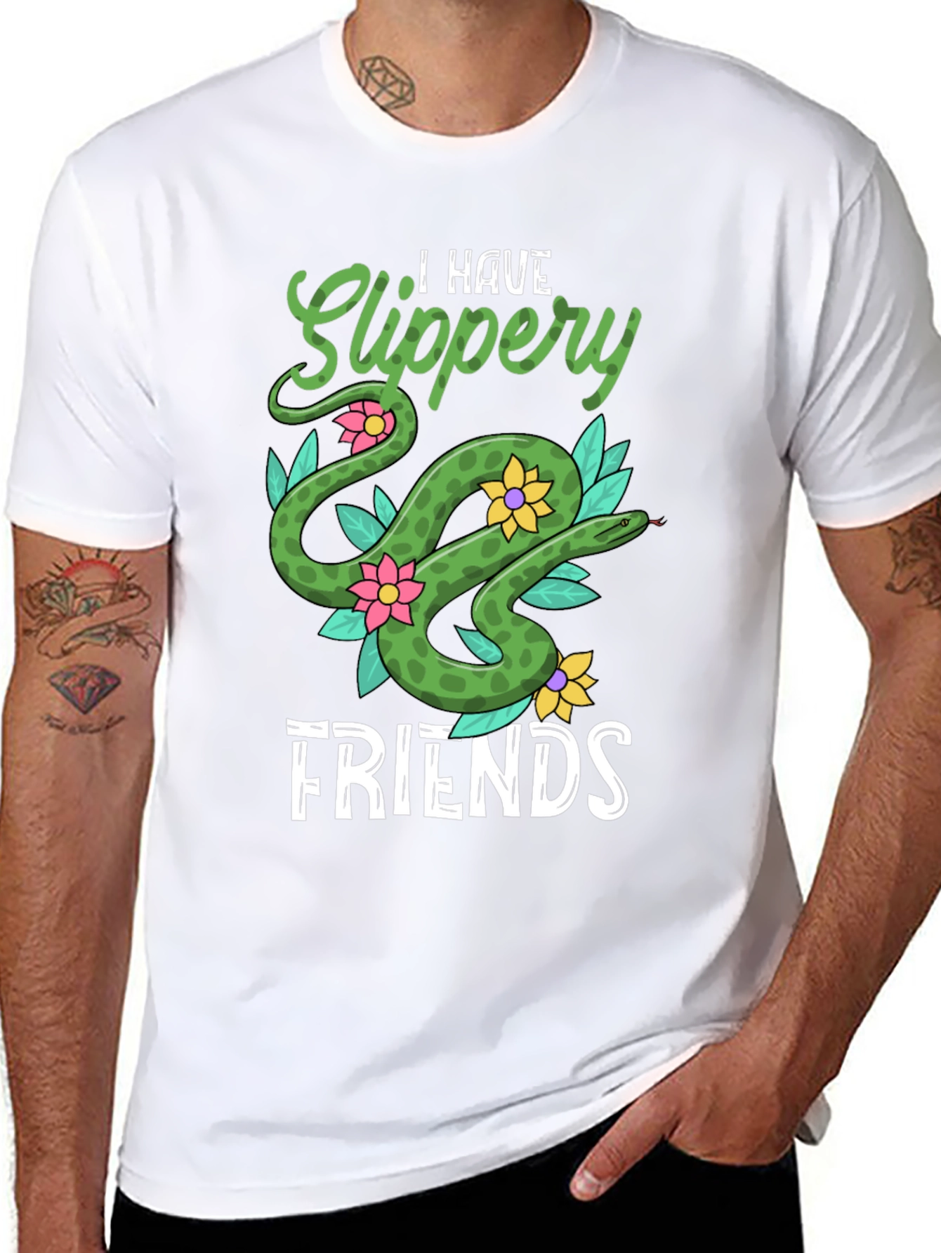 I Have Slippery Friends Graphic Tee