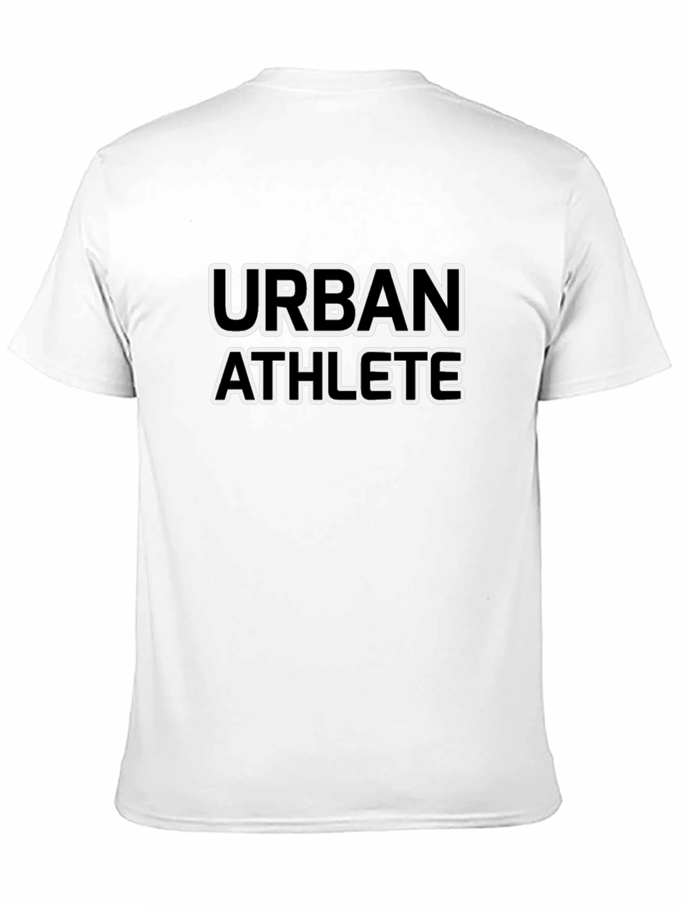Urban Athlete Black T-Shirt - Stylish & Comfortable
