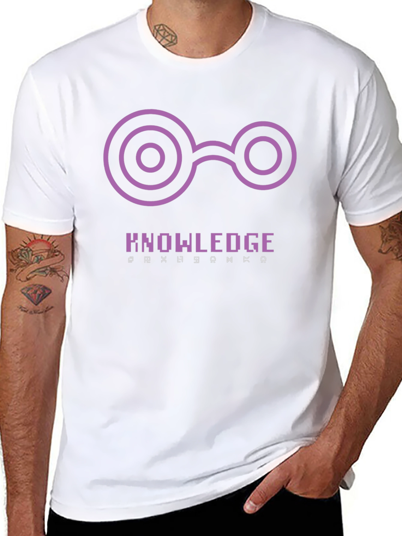 Knowledge Digimon Crest Graphic T-Shirt