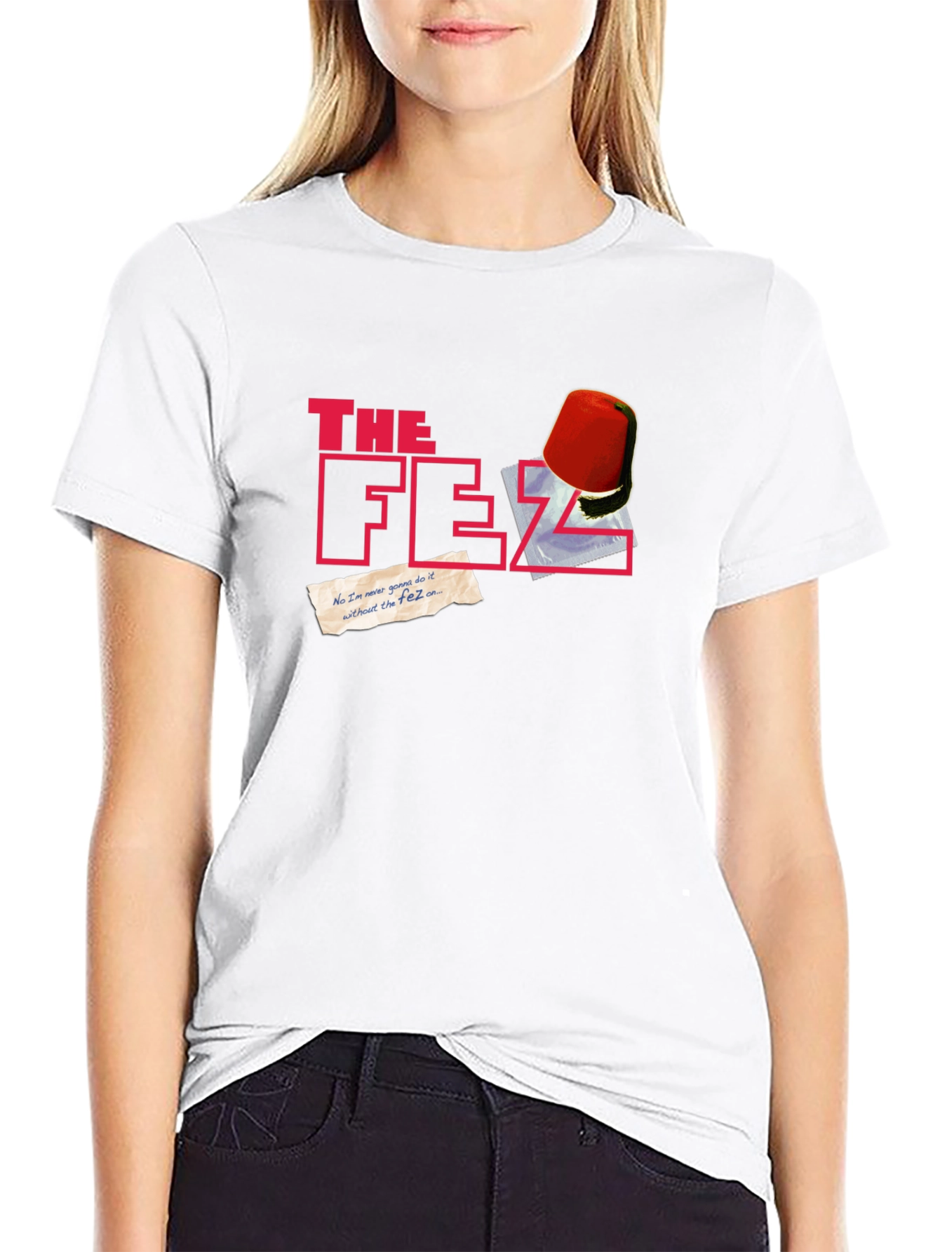 The Fez T-Shirt - Red Fez Design