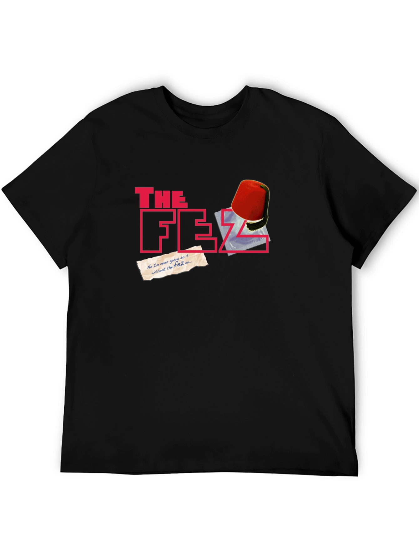 The Fez T-Shirt - Red Fez Design