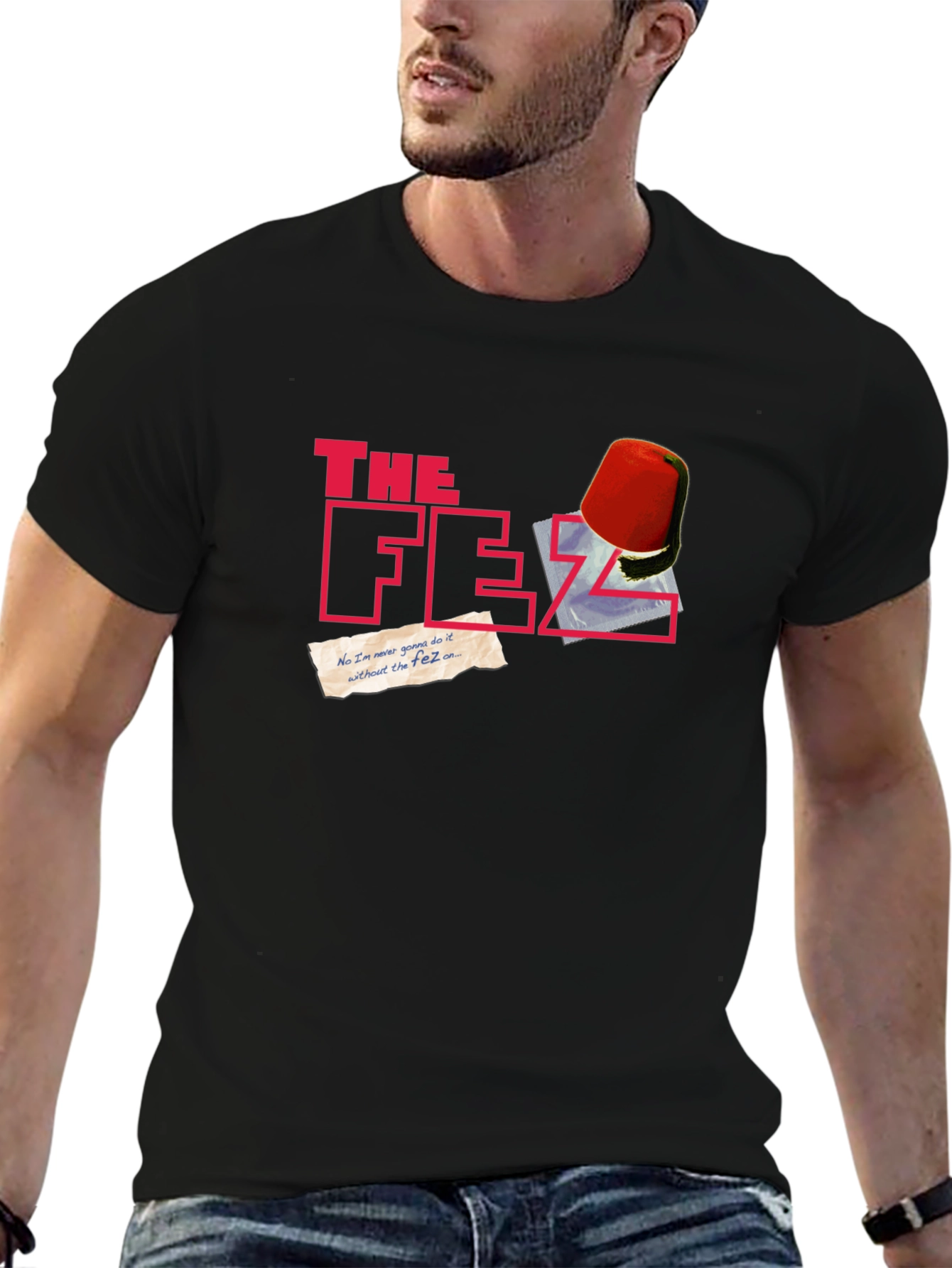 The Fez T-Shirt - Red Fez Design