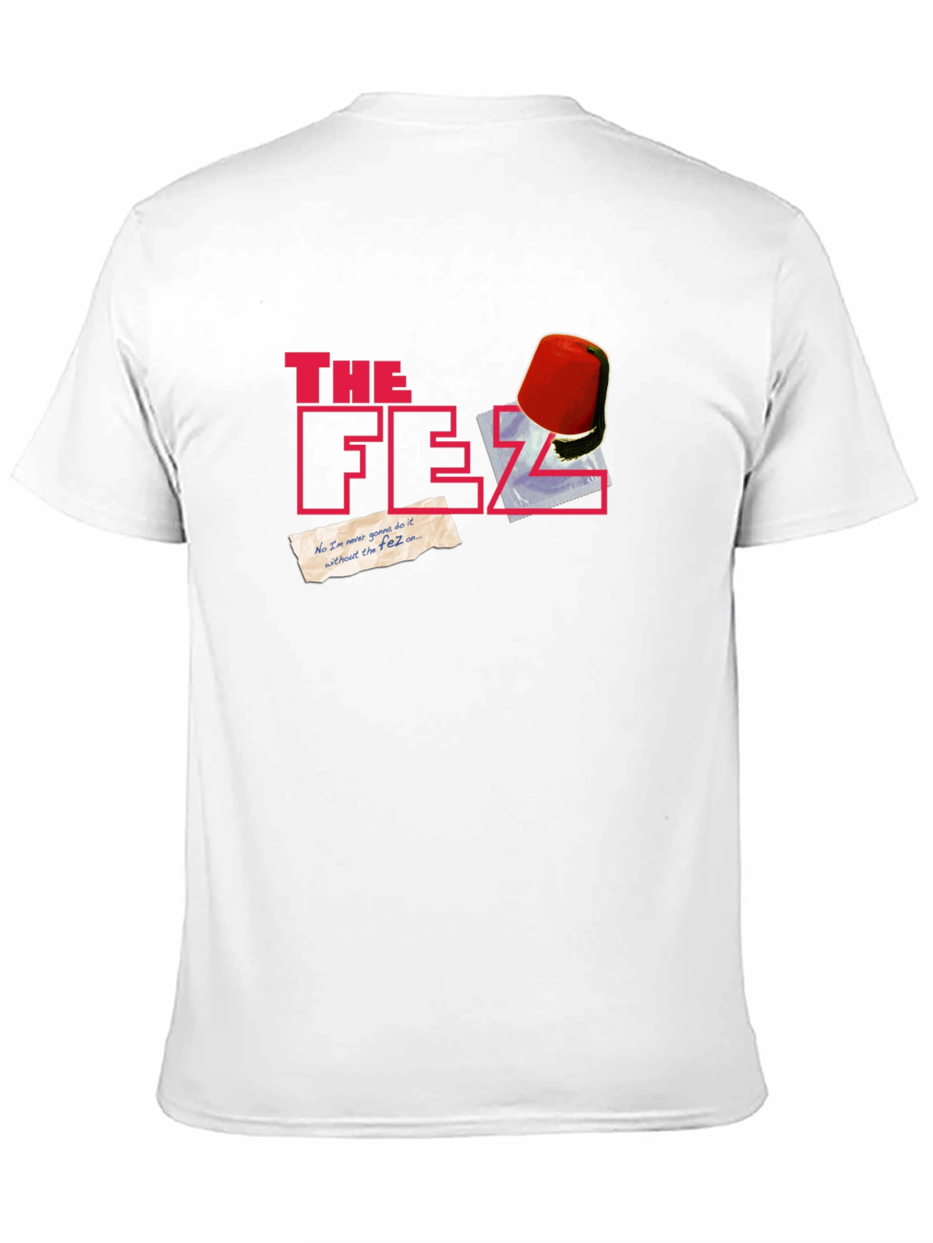 The Fez T-Shirt - Red Fez Design