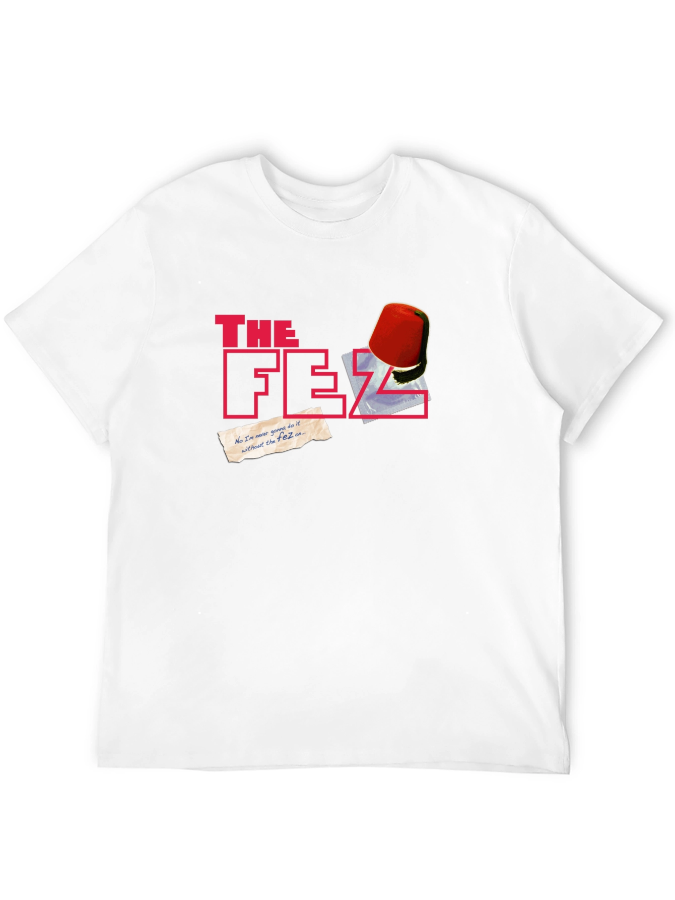 The Fez T-Shirt - Red Fez Design